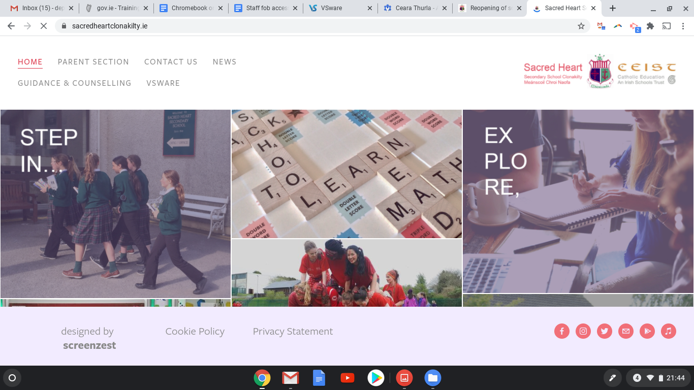 Back to School dates once more