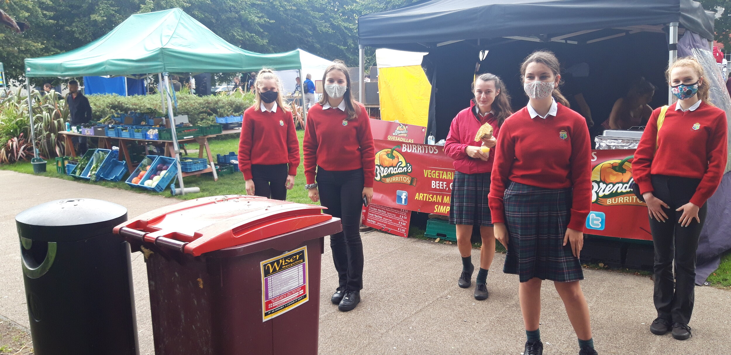 Transition Years Visit Clonakilty Market