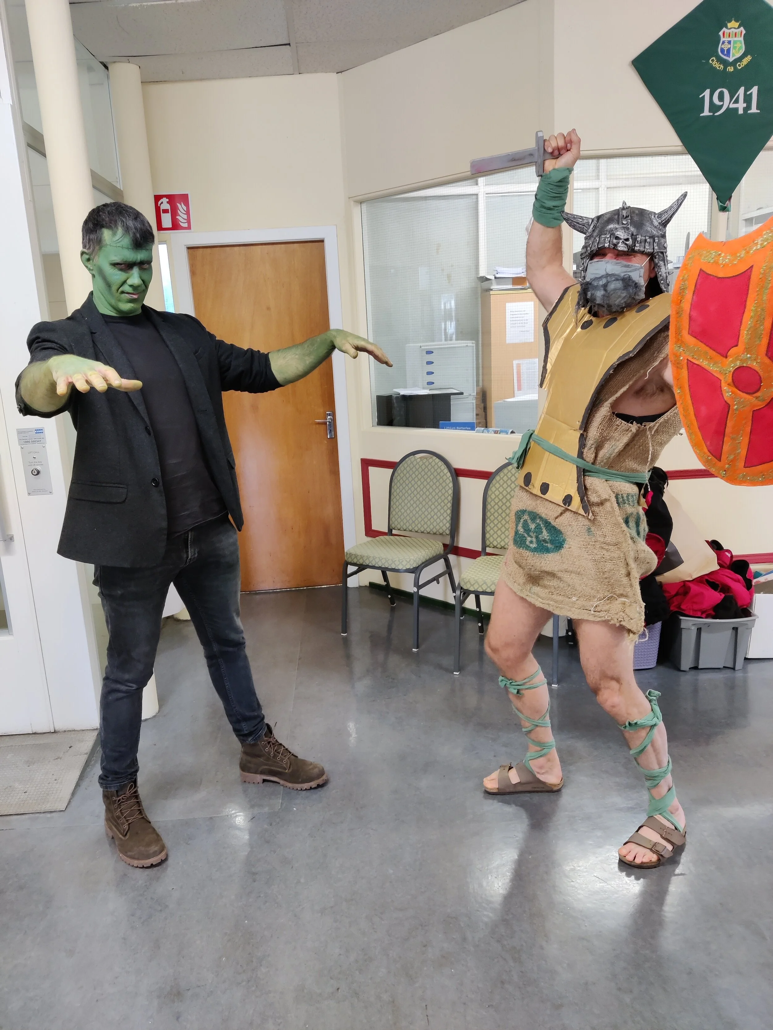 Strange  &amp; Scary Staff in Sacred Heart Today!!