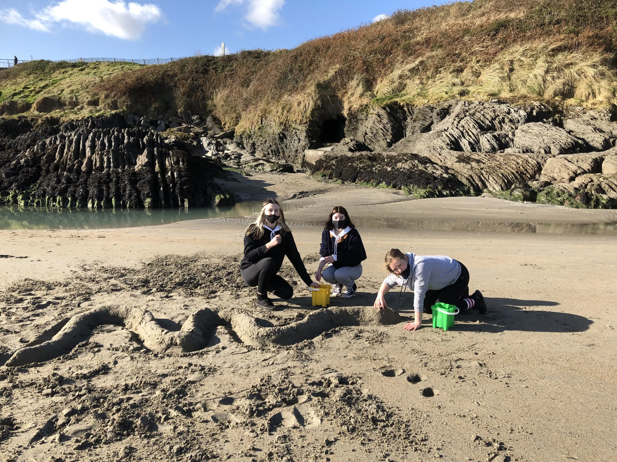 Sand Sculptures at Inchydoney!