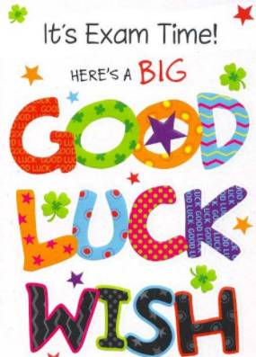 Best of Luck in the Christmas exams
