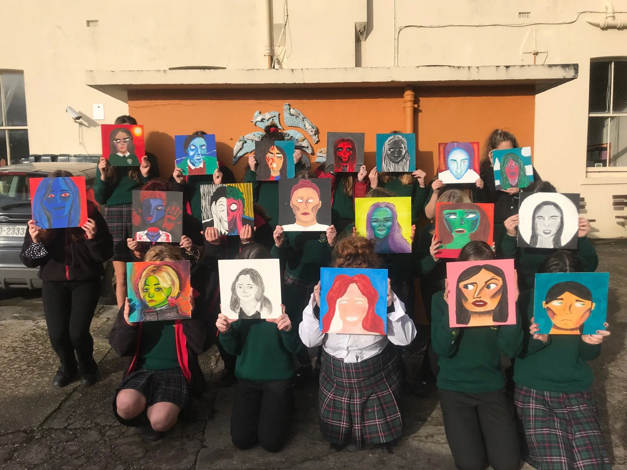 Second Year Self-Portraits