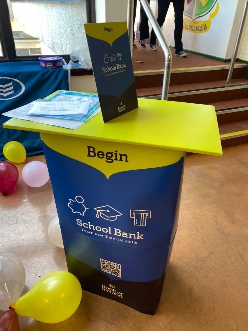 Opening of SHSS School Bank - Cáit O'Mahony