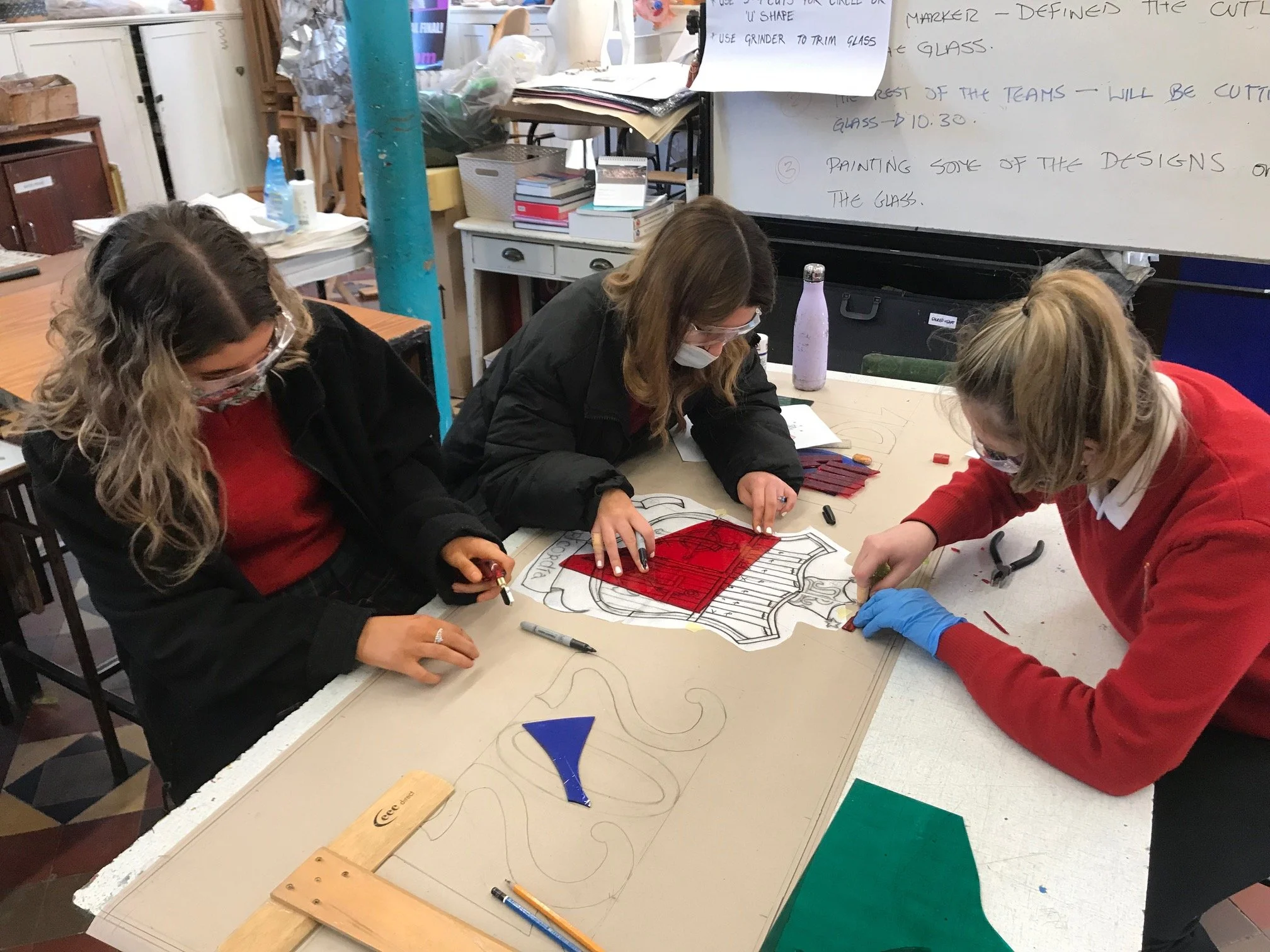 TY Stained Glass Project Progress