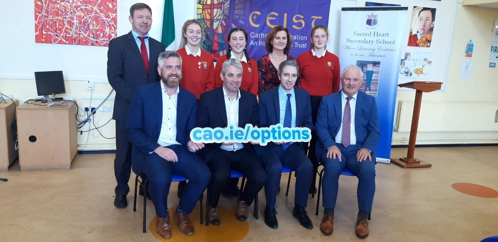 Minister Simon Harris Visits SHSS!