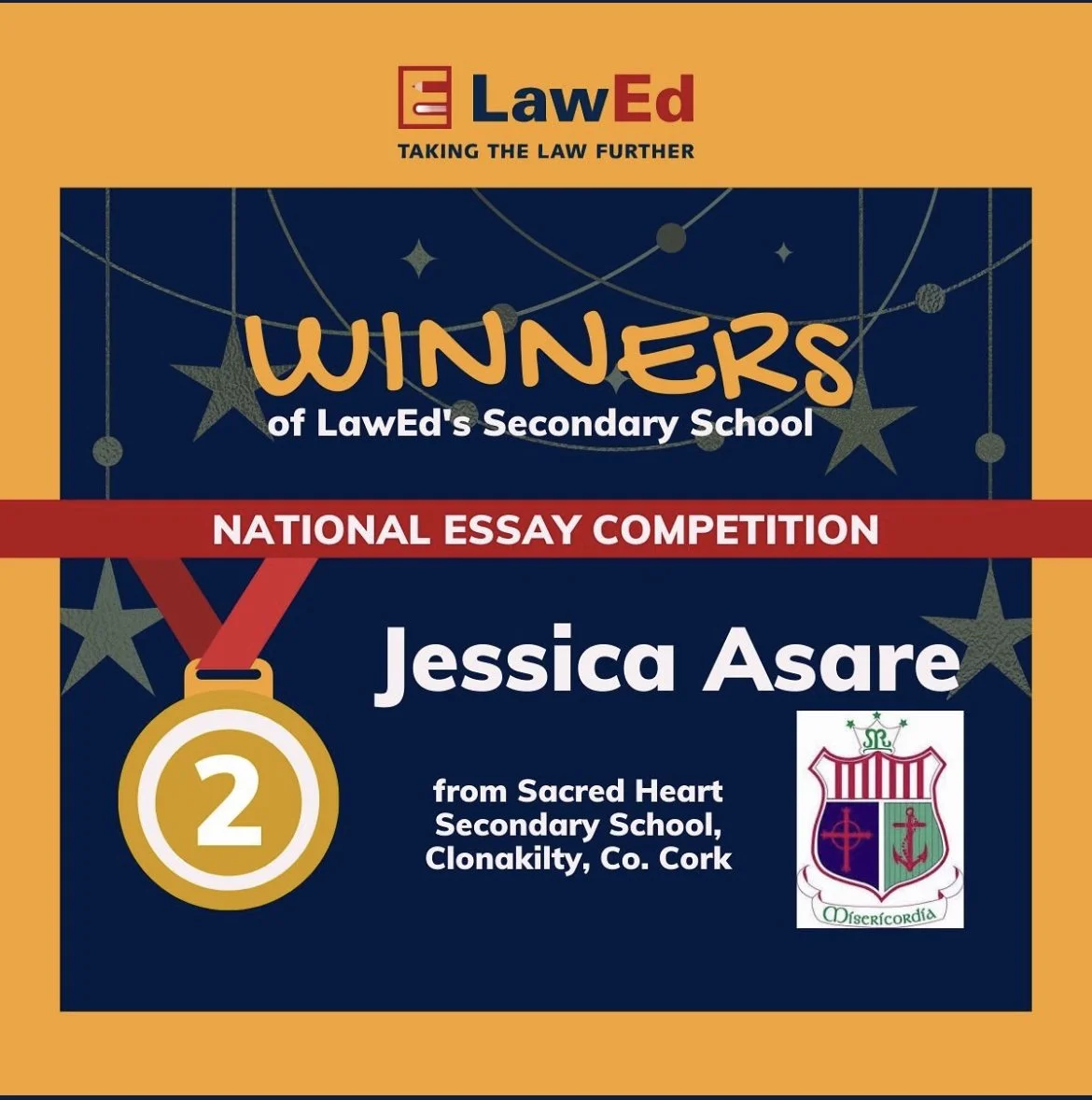 Law Ed National Essay Competition Win!