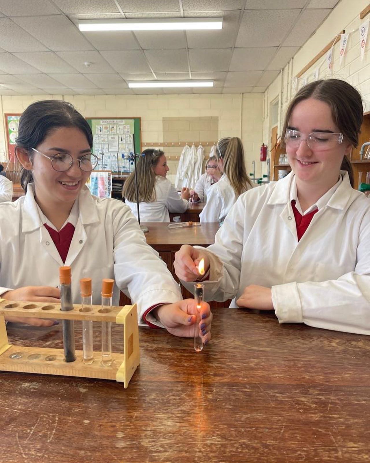 6th Year Chemistry Experiment!