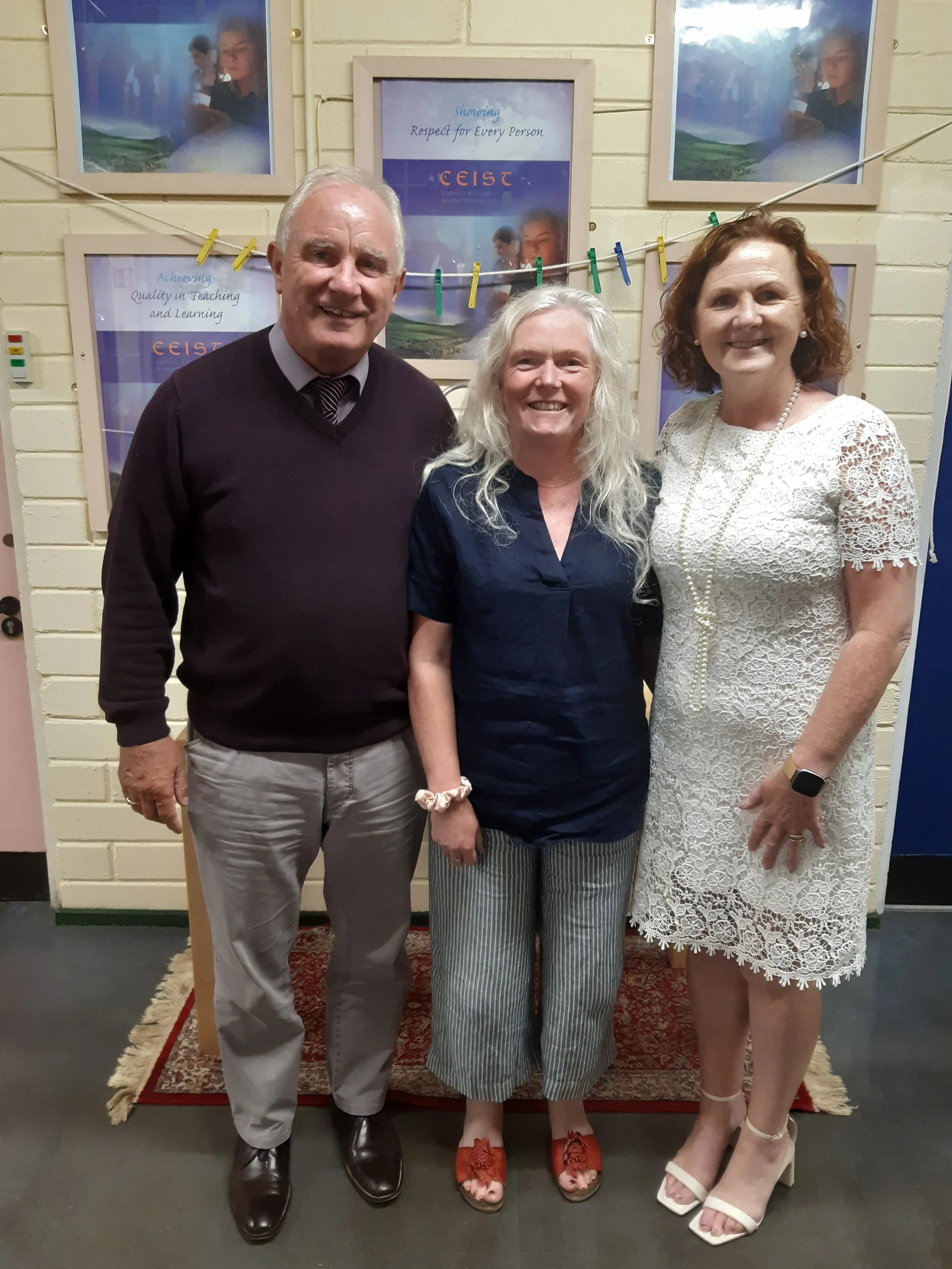 Ms Susan Gallagher, Parent Representative, Steps Down