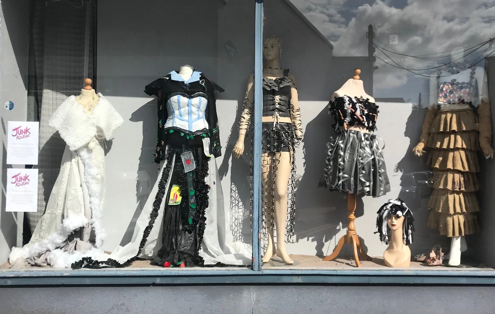 Junk Kouture Display For Culture Night!