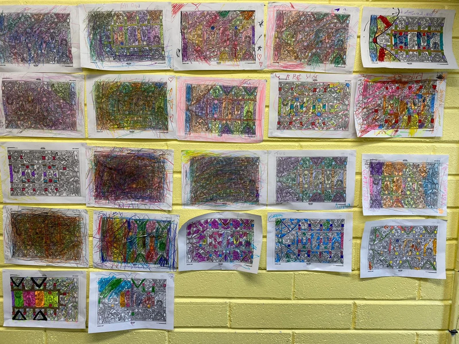 First Year Frescoes!