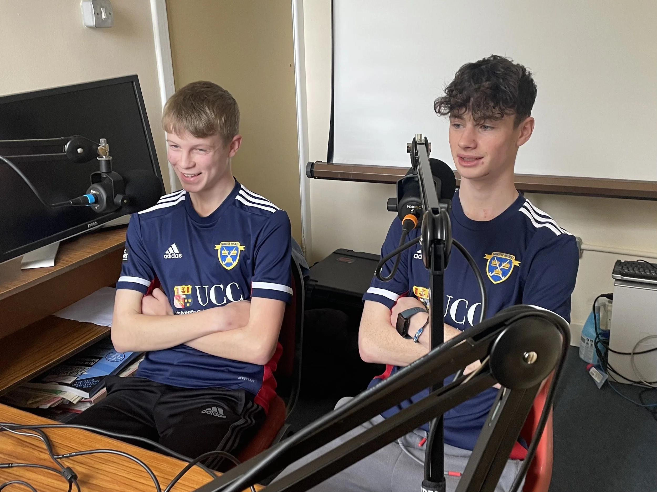 Sacred Heart Welcomes Gearoid Cashman and Andrew Murphy