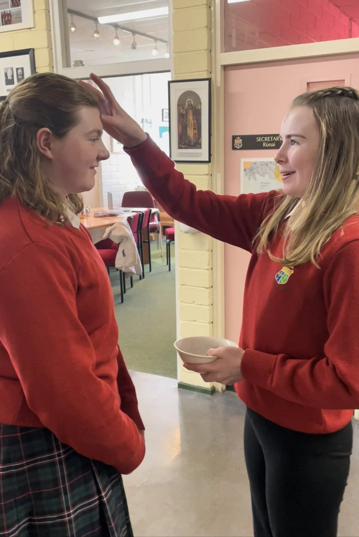 Ash Wednesday at SHSS