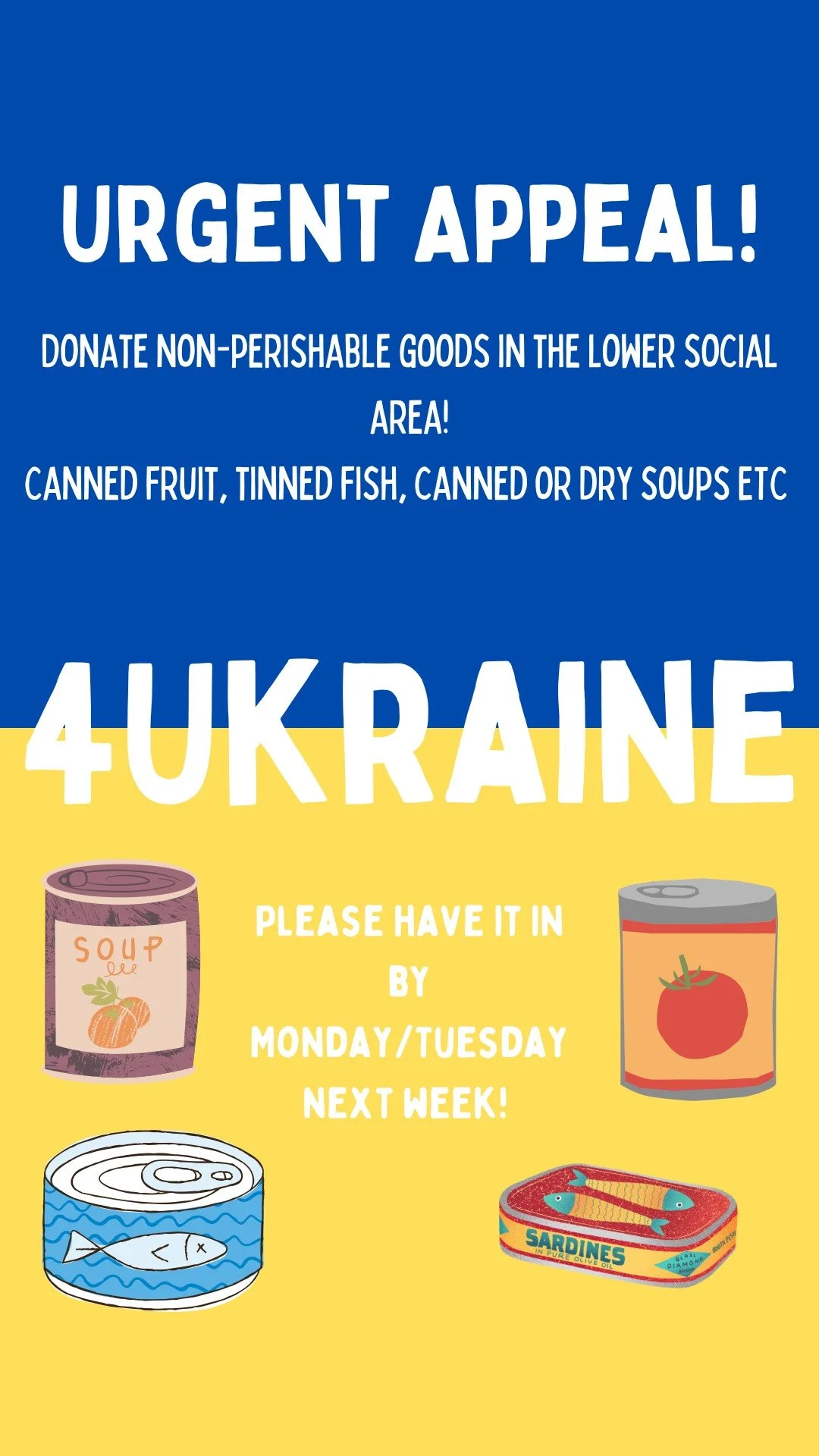 Urgent Appeal for Ukraine!