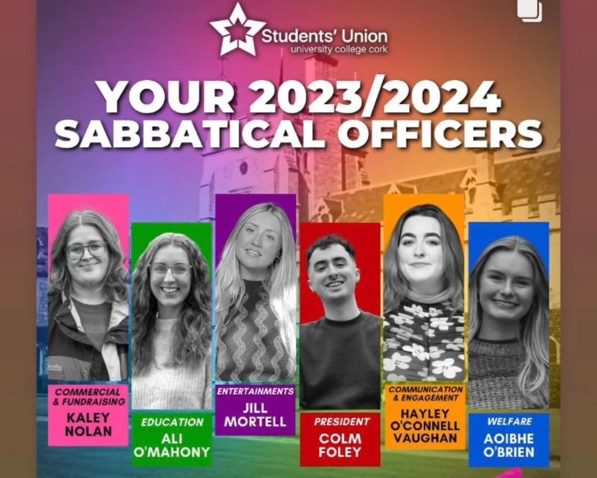 UCC Students' Union Elects Past Pupils
