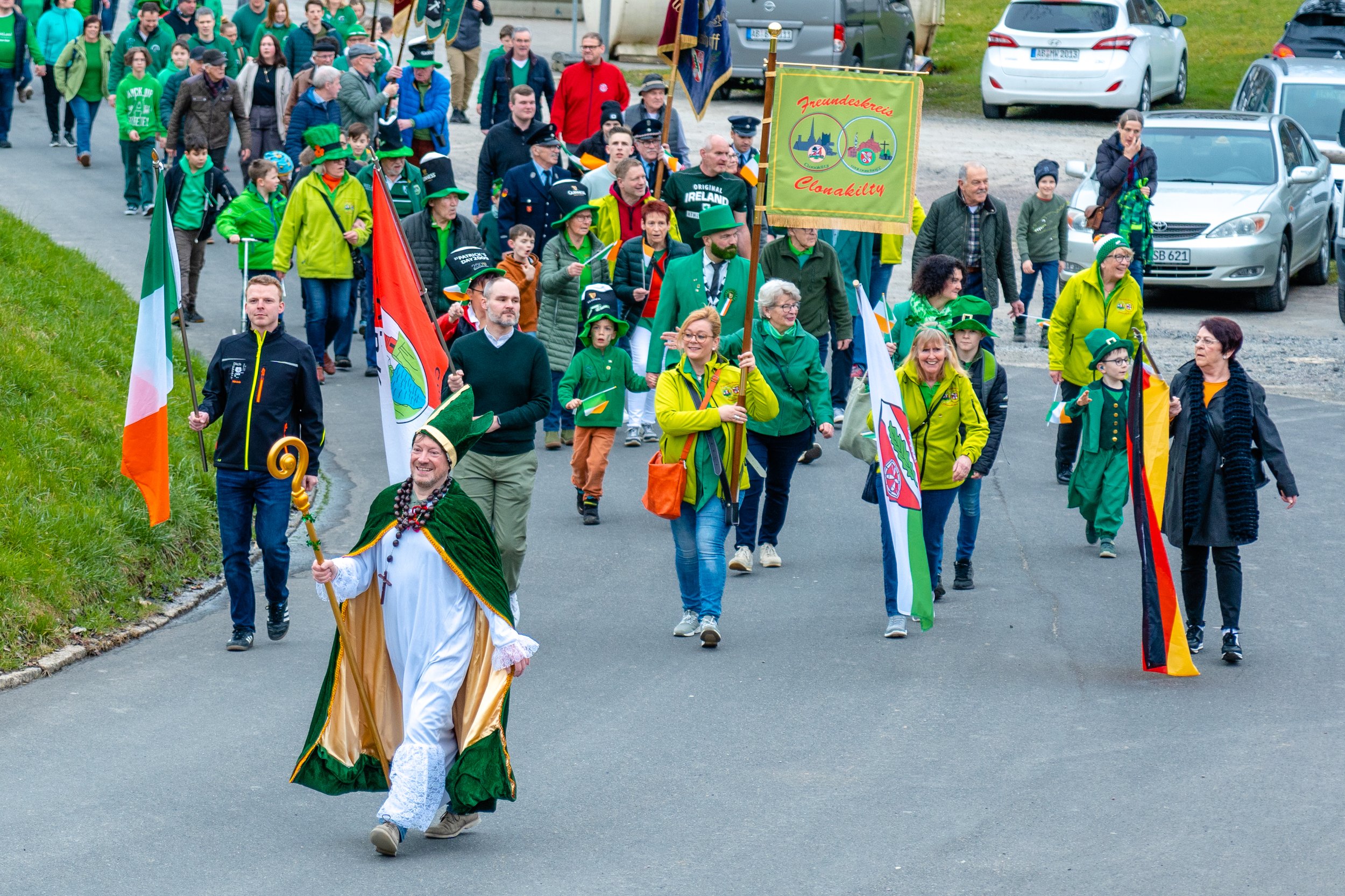 St. Patrick's Day Parade in Germany