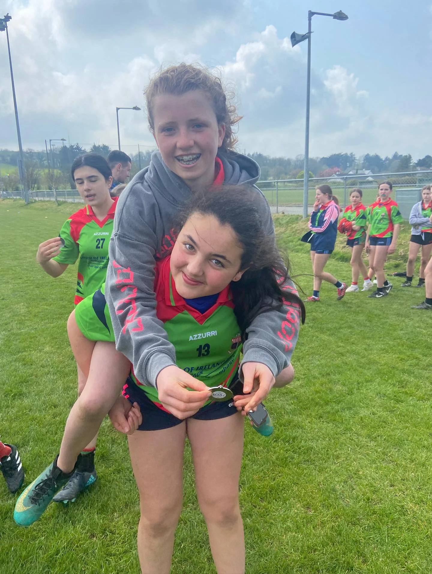 First Year Football in Ahamilla!