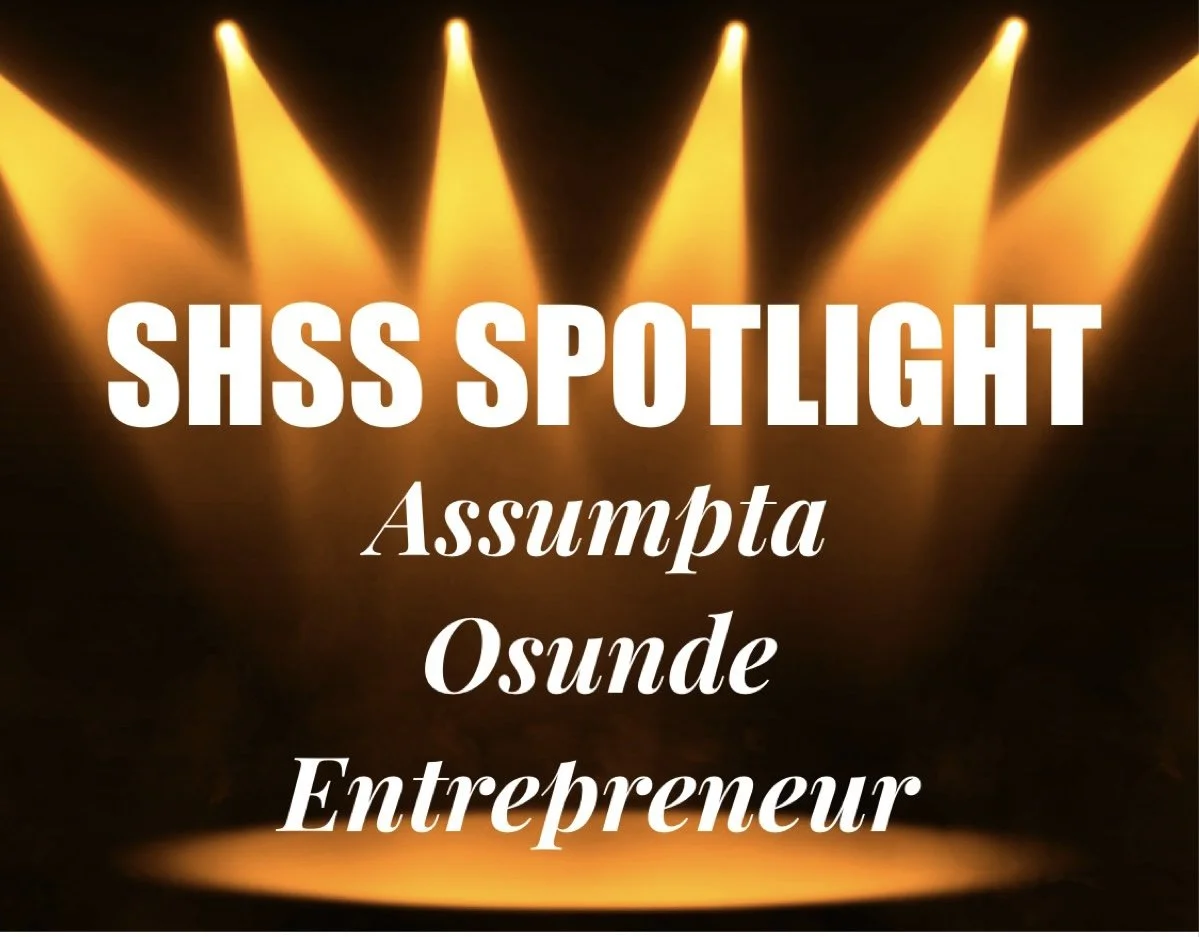 SHSS Spotlight - Assumpta Osunde 
