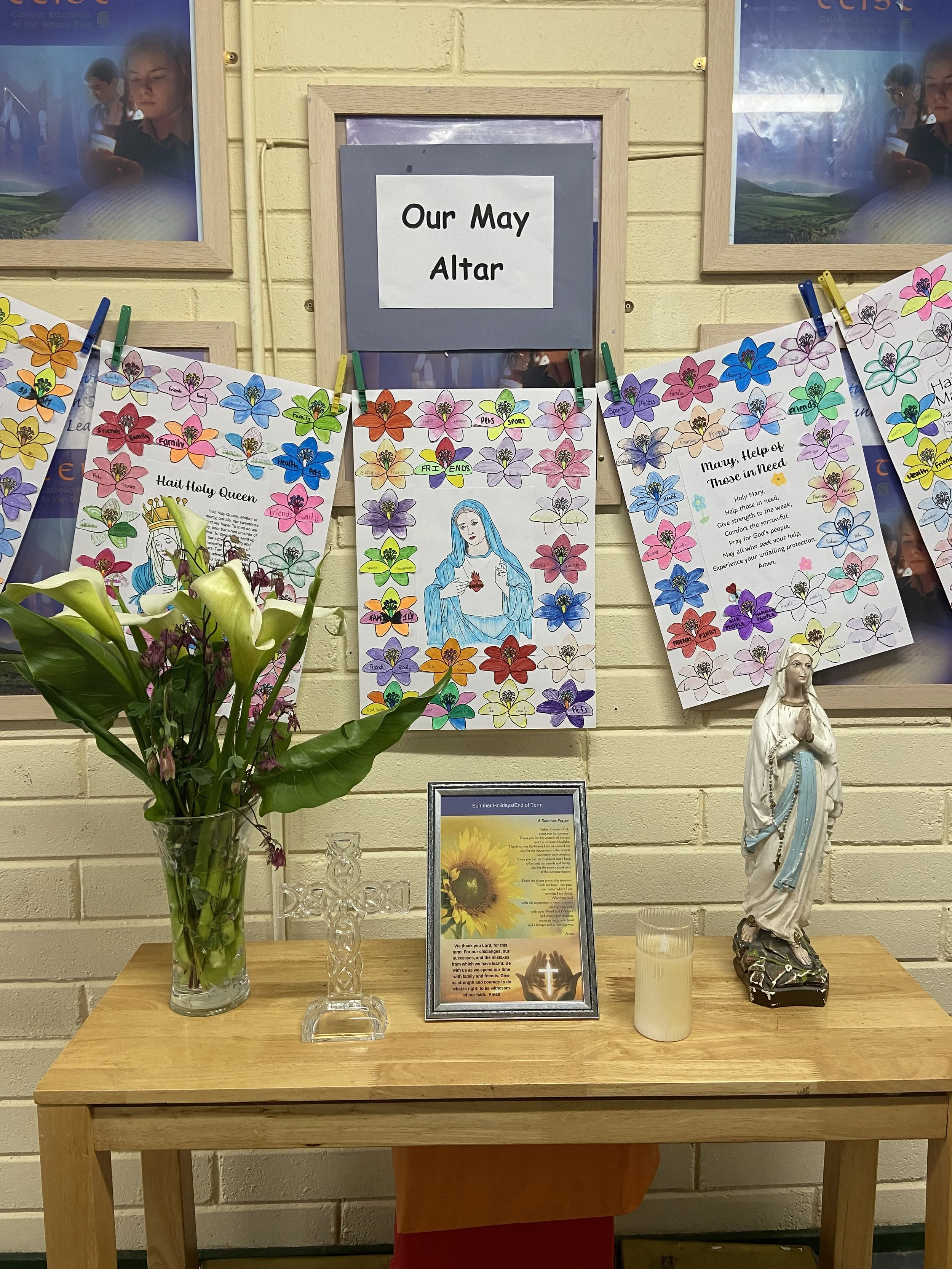 May Altar at the Sacred Space 