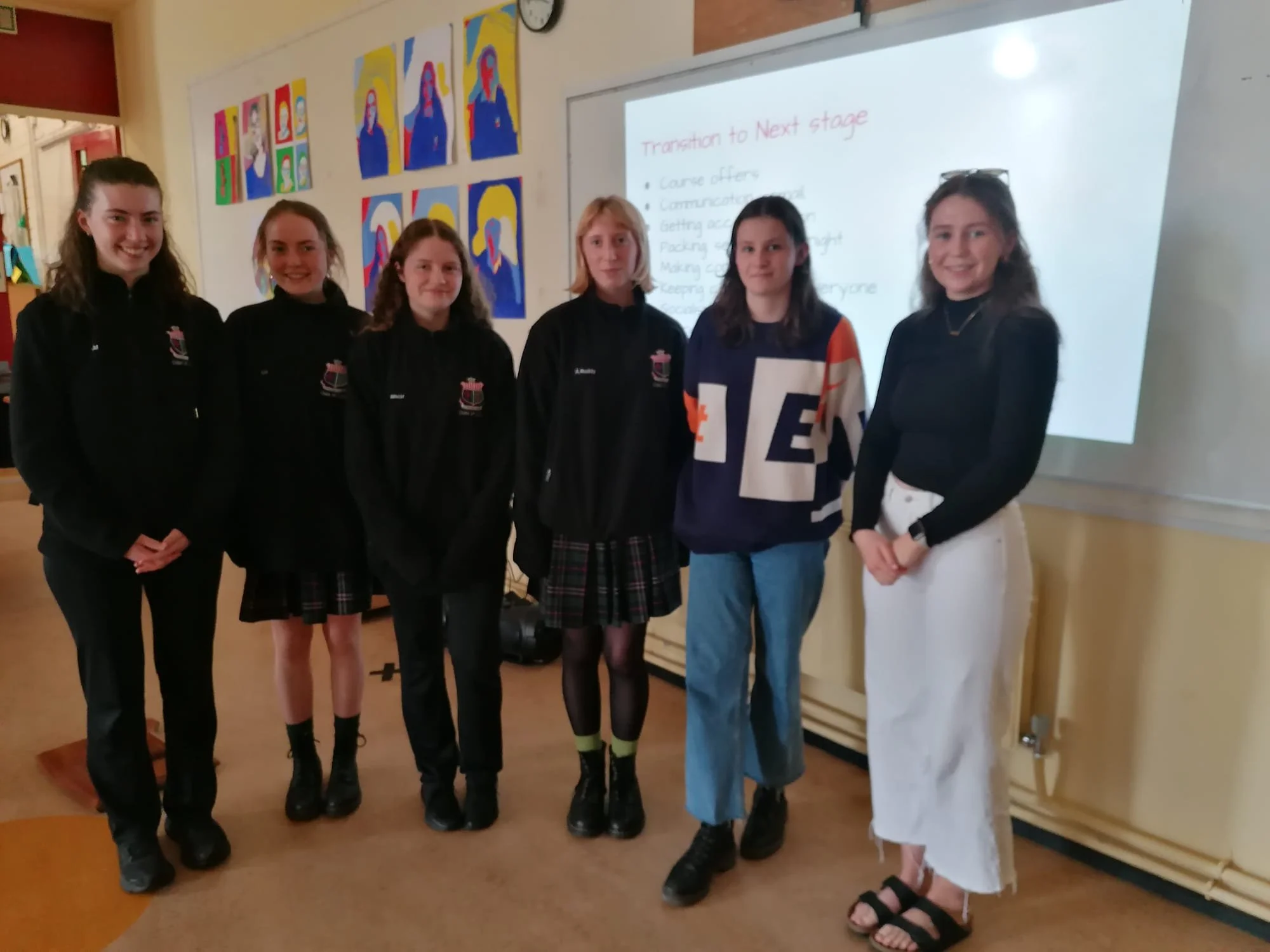 Past Pupil Talk to 6th Years