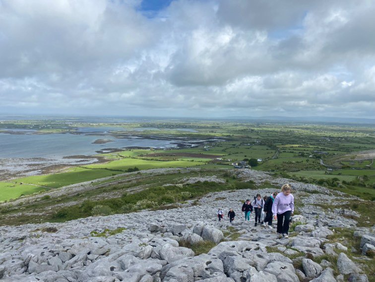 Caving and Rock Climbing at the Burren!