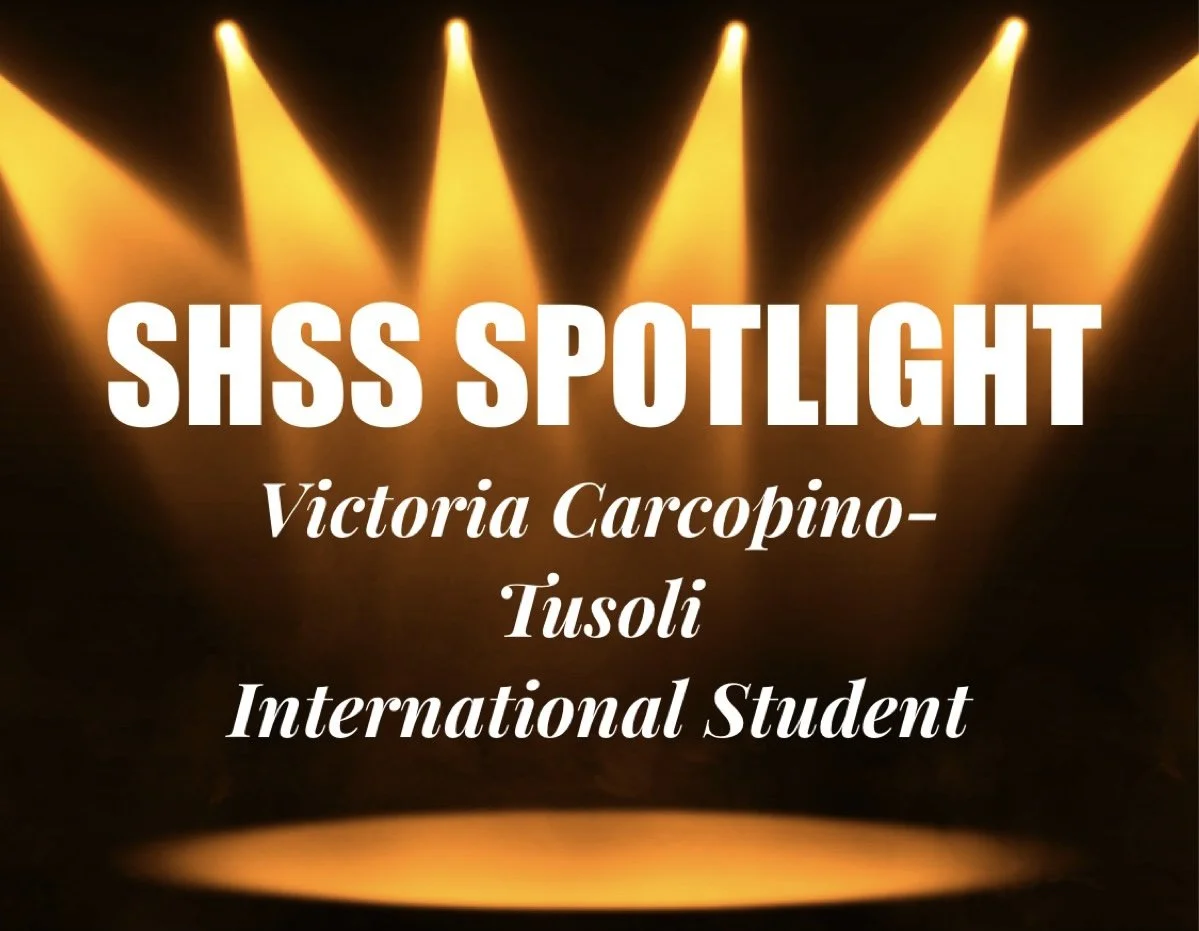 SHSS Spotlight - Victoria Carcopino-Tusoli