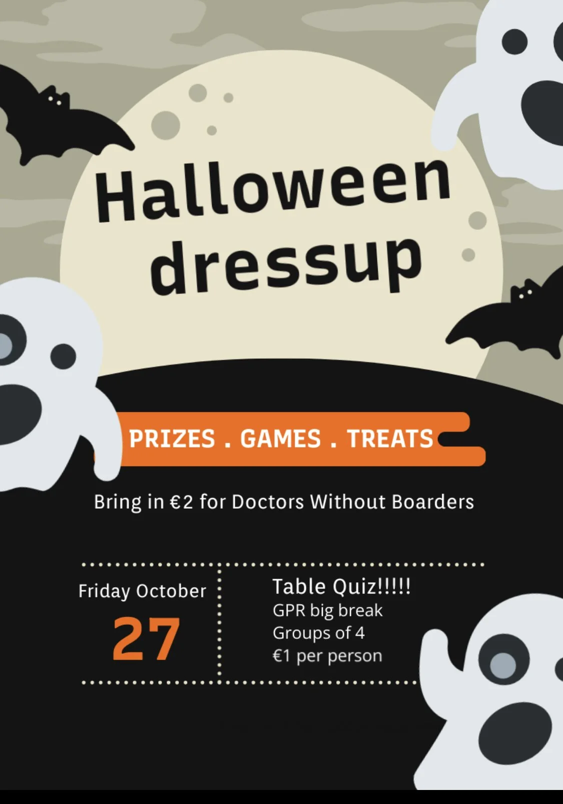 Halloween Costume Day 27th October