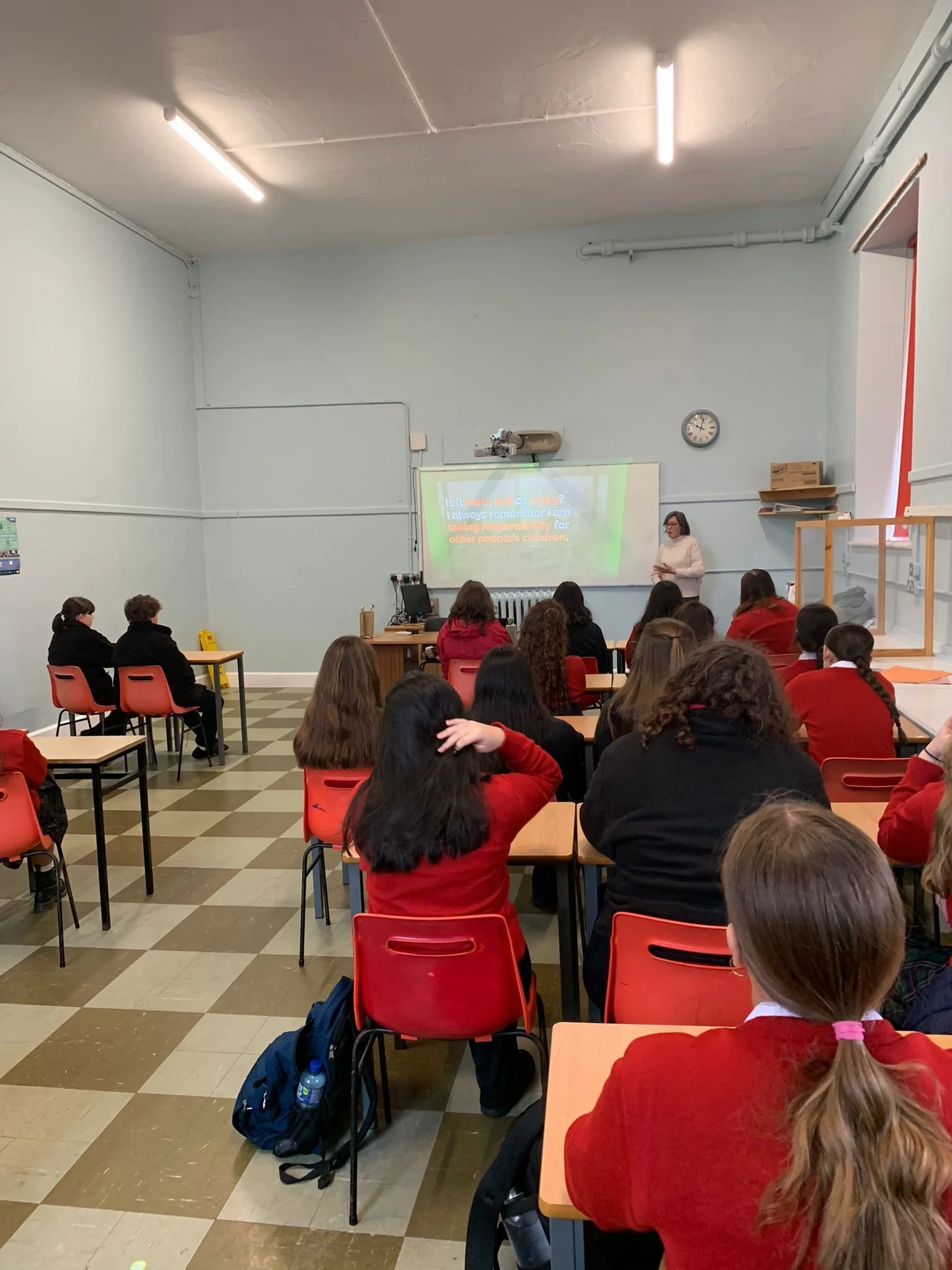 Sarah Flynn visits YSI 