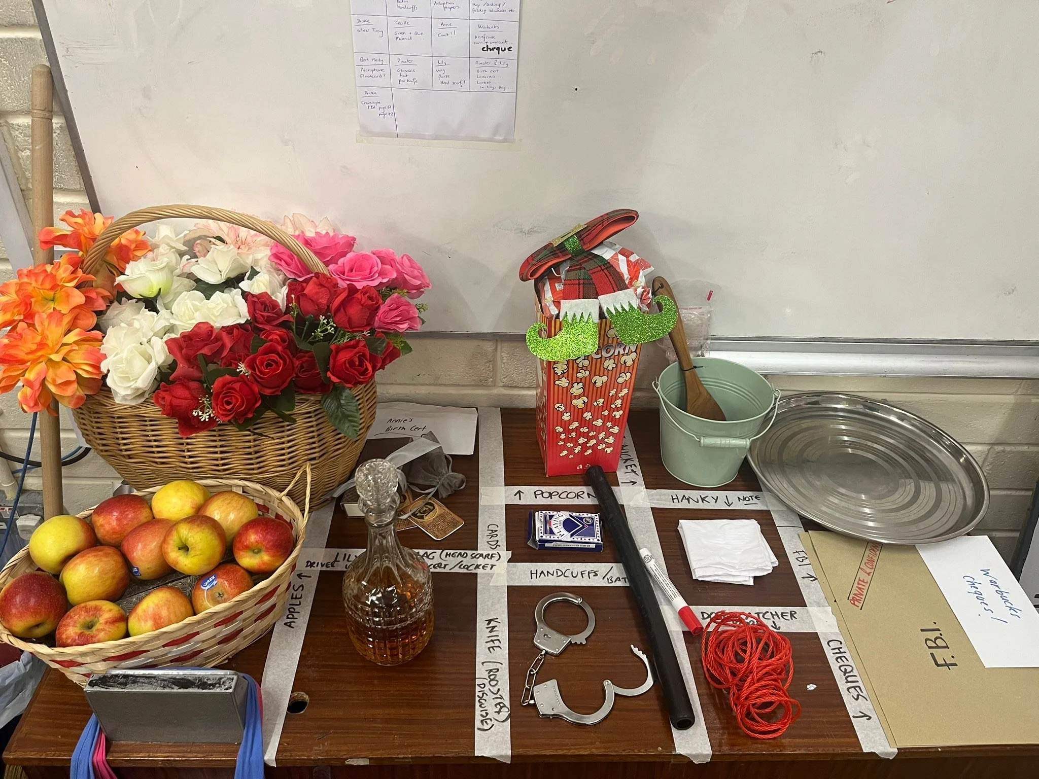 'Annie' backstage team hard at work