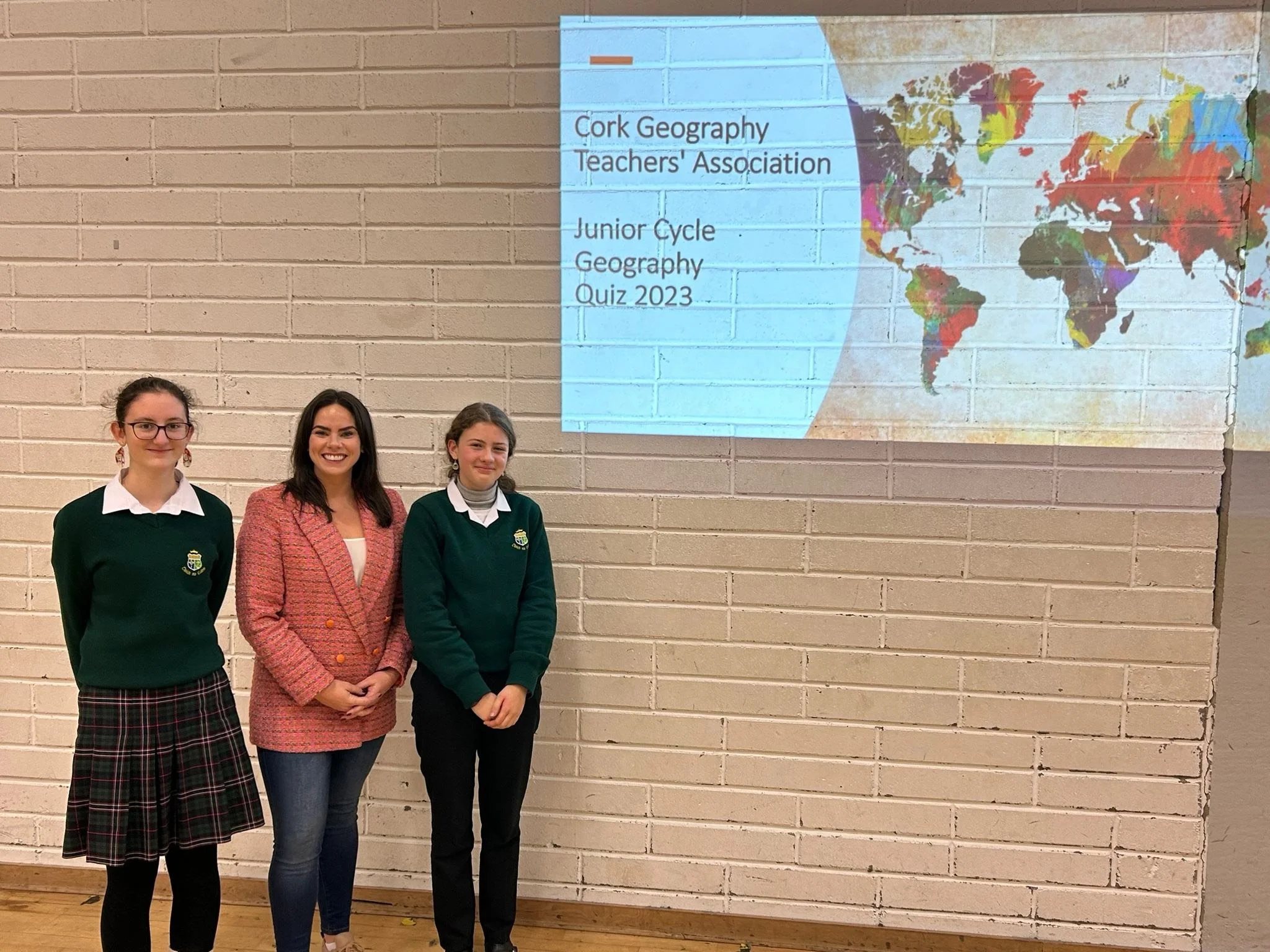 3rd Place victory in Cork Geography Teachers Association Annual Inter-Schools Quiz