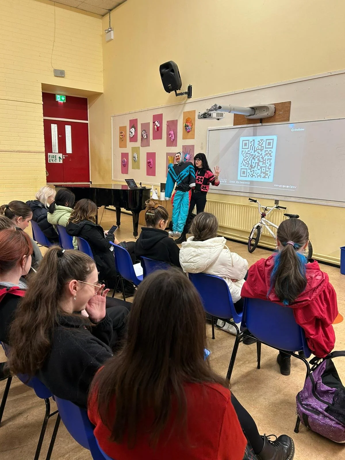 Geoscience visit from Dr Jess Franklin, UCC