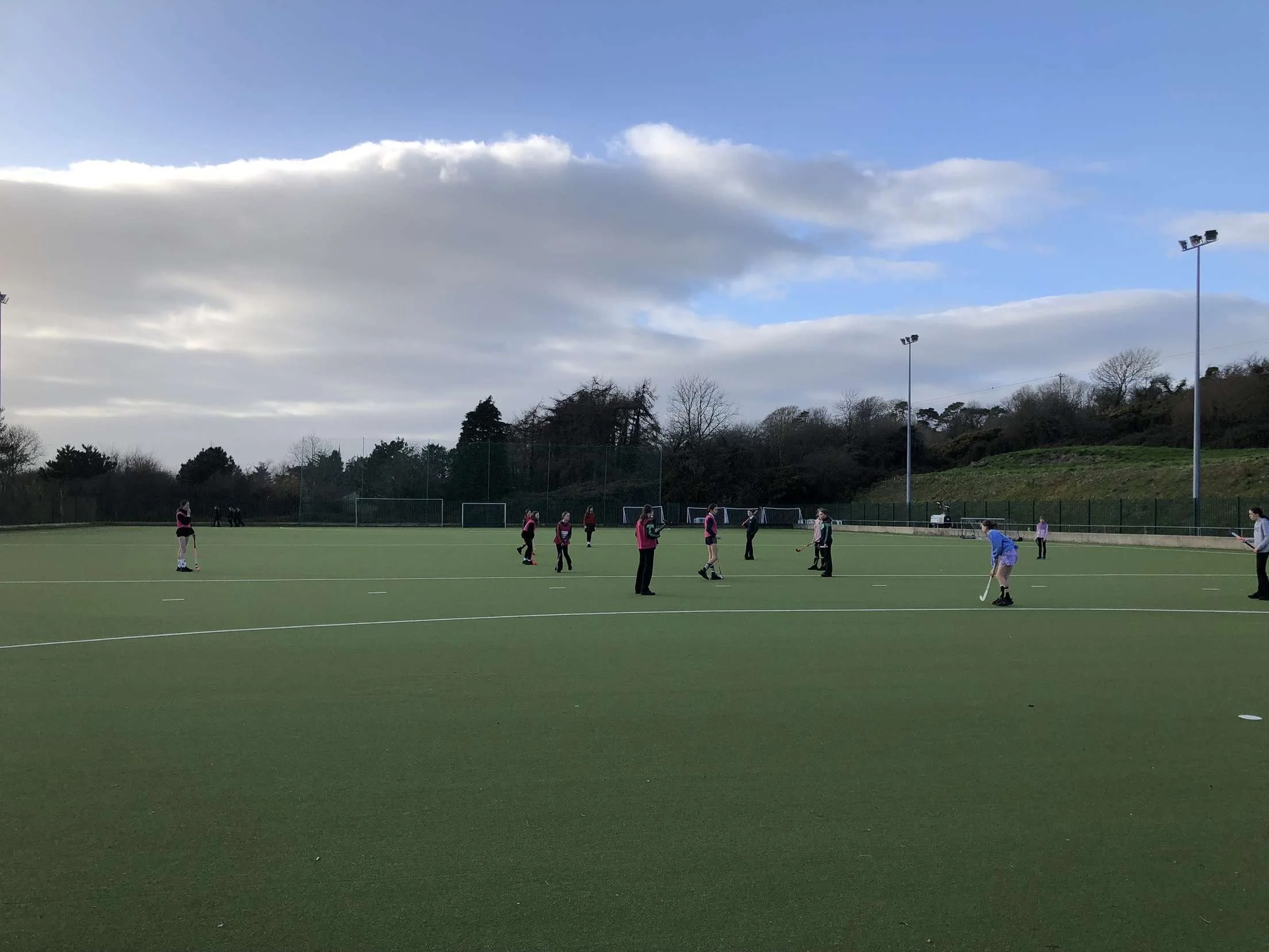 First year Hockey Training