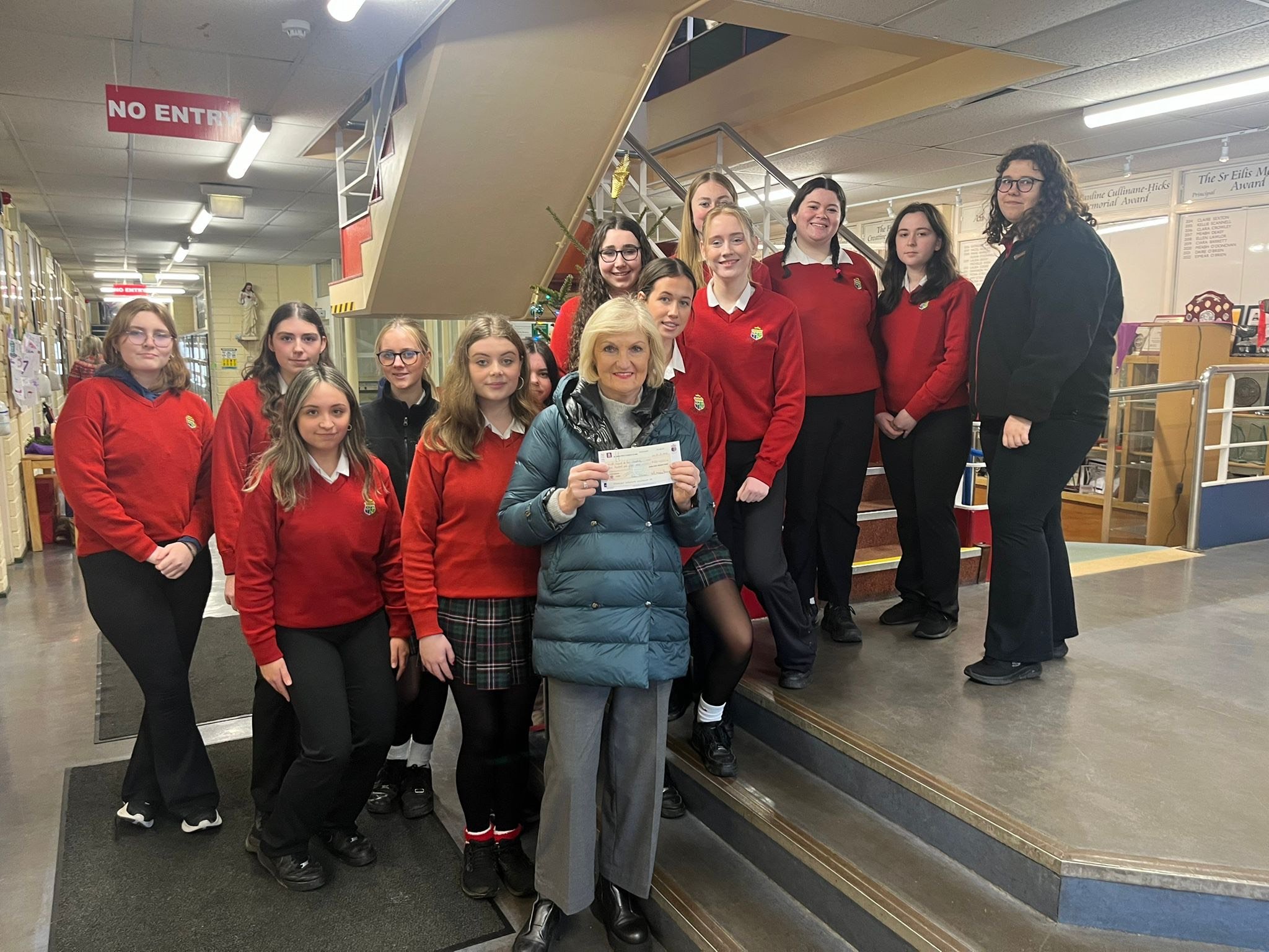 YSI group present cheque to St Vincent de Paul 