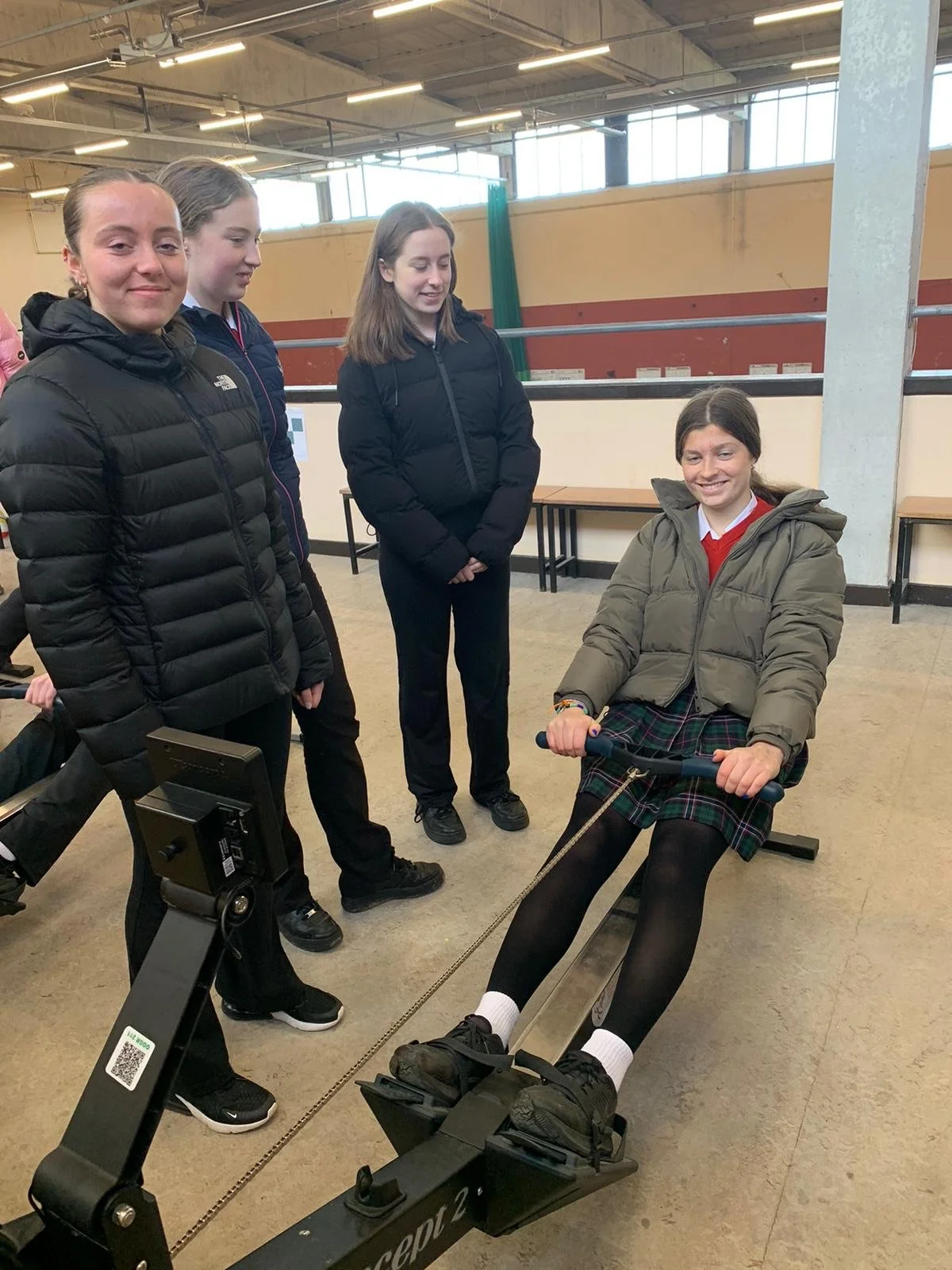 GAA Leadership class engage in rowing workshop 