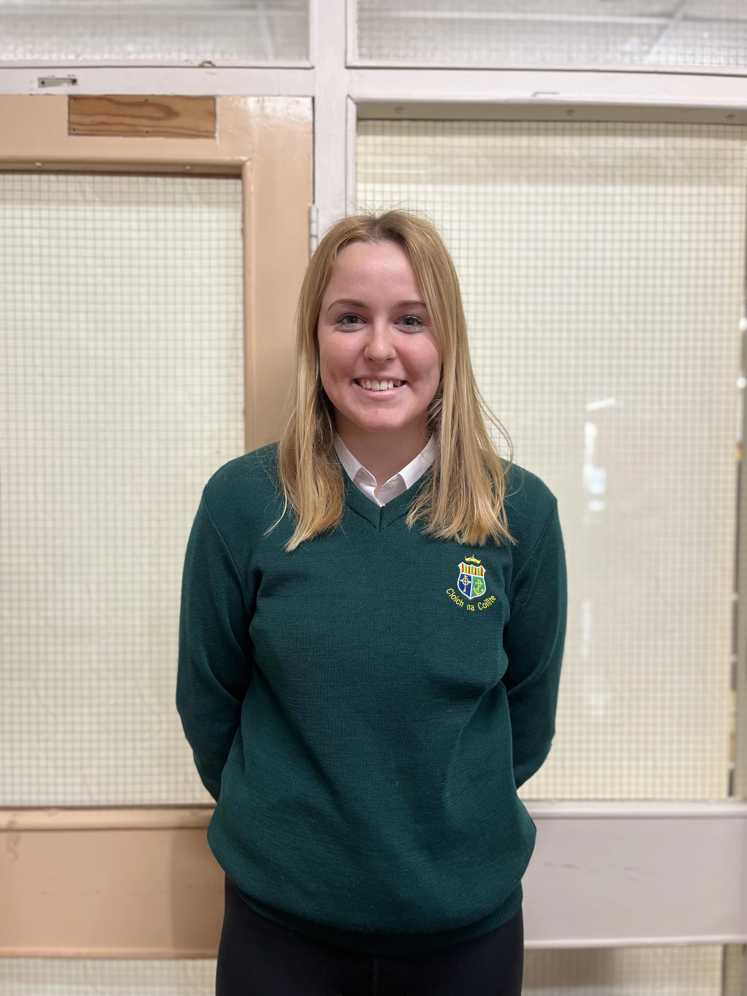Irish National Team for Elva McAuley, 3rd year 