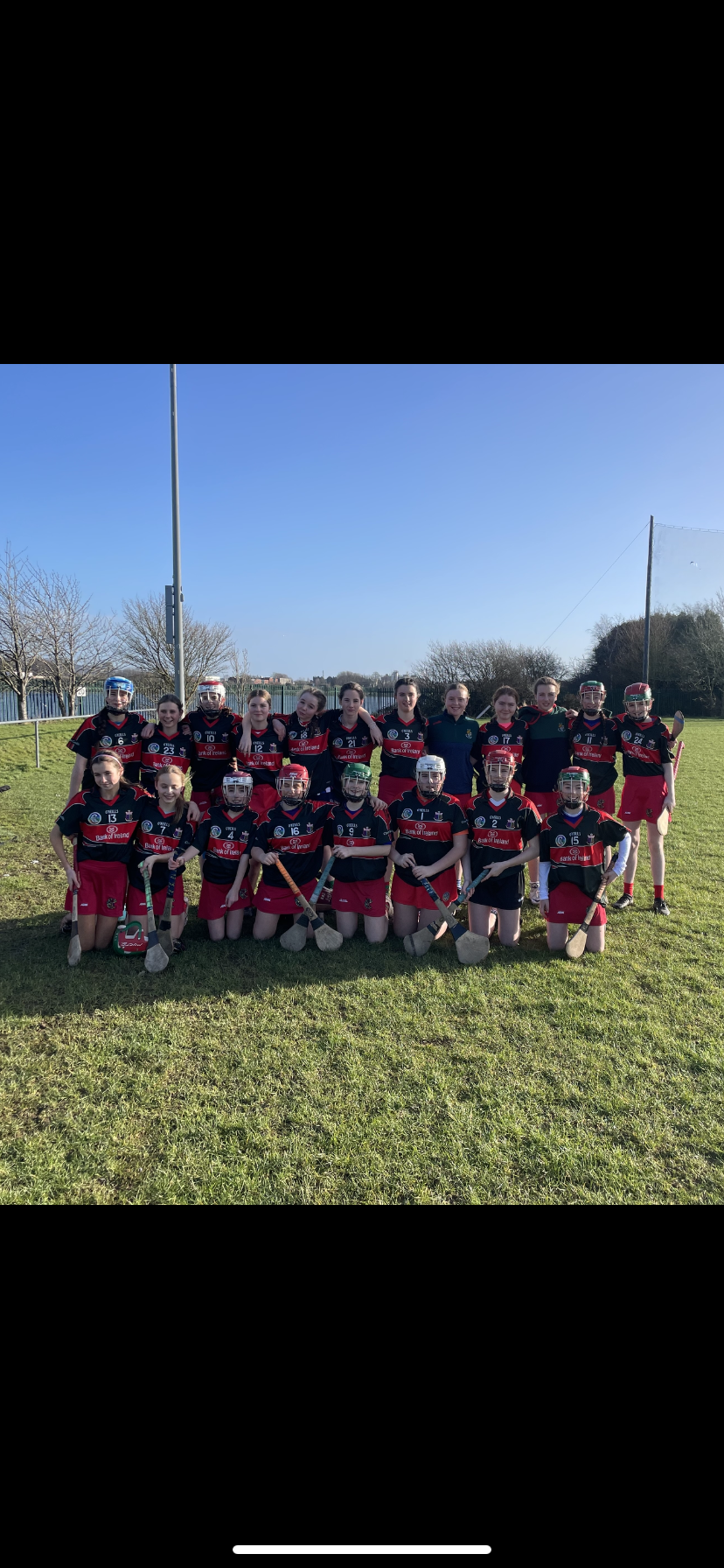 First Year Camogie Victory 