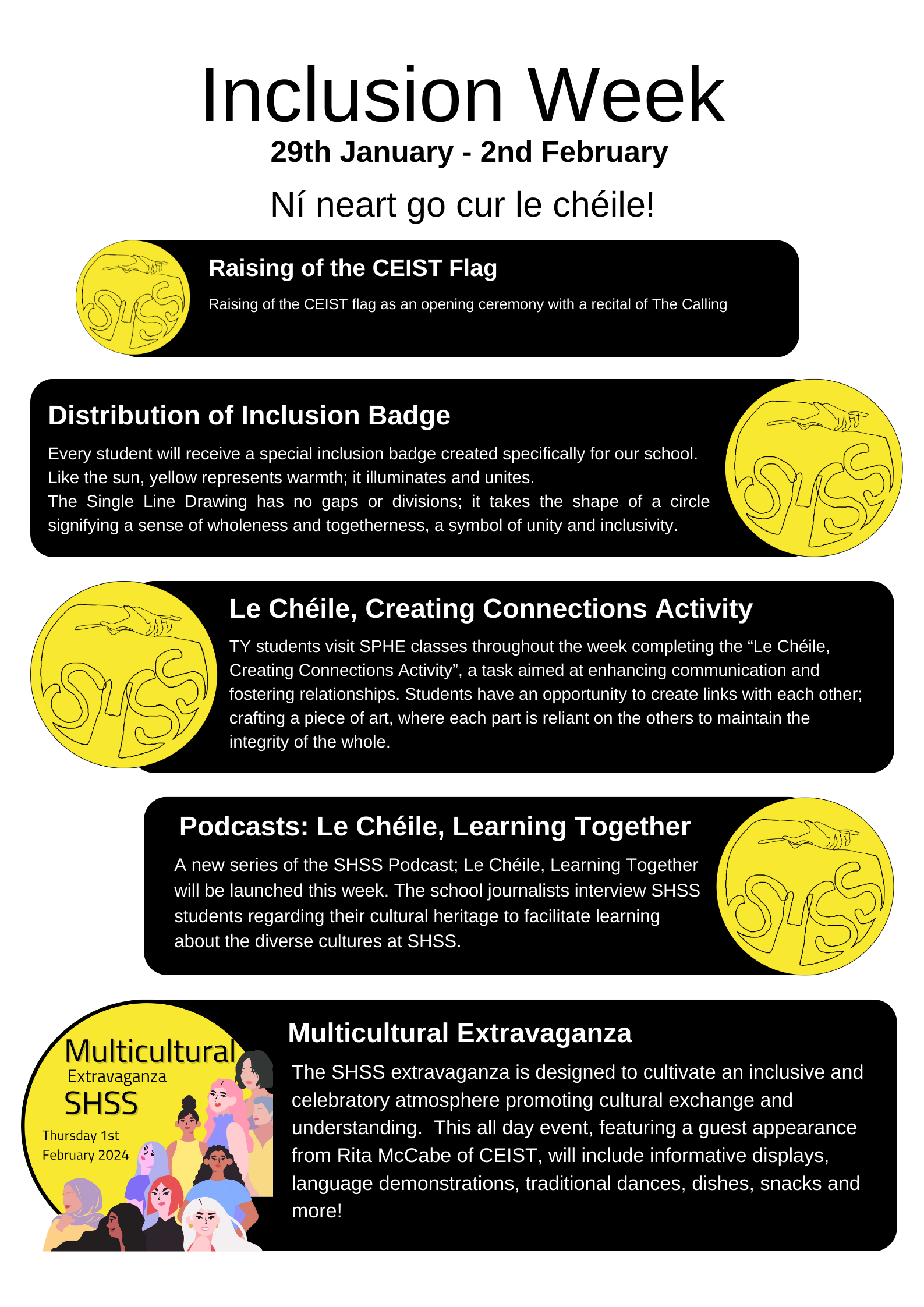 Inclusion Week at Sacred Heart 