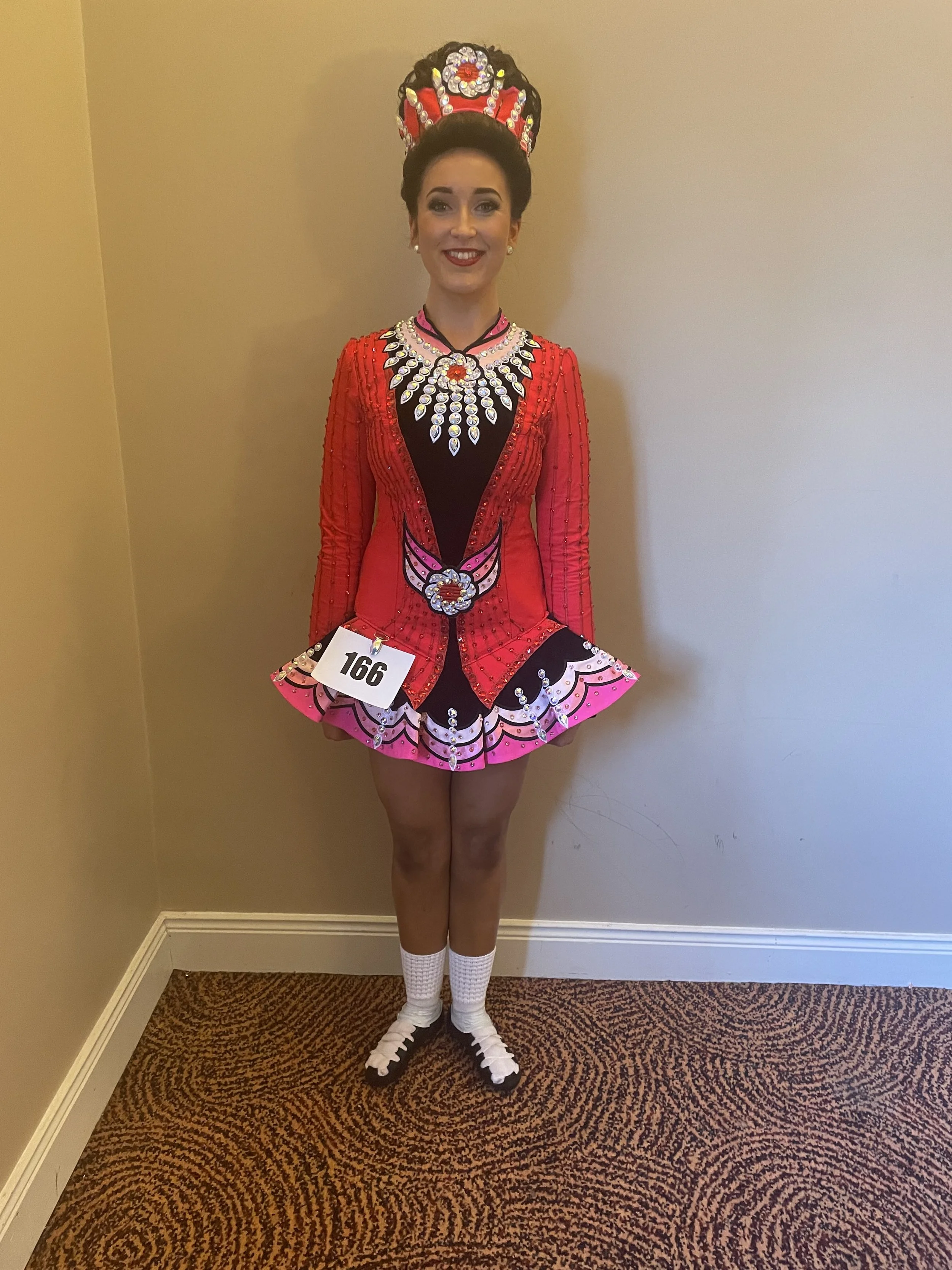 Silver medal in Irish Dancing for Ava Lane, 5th year 