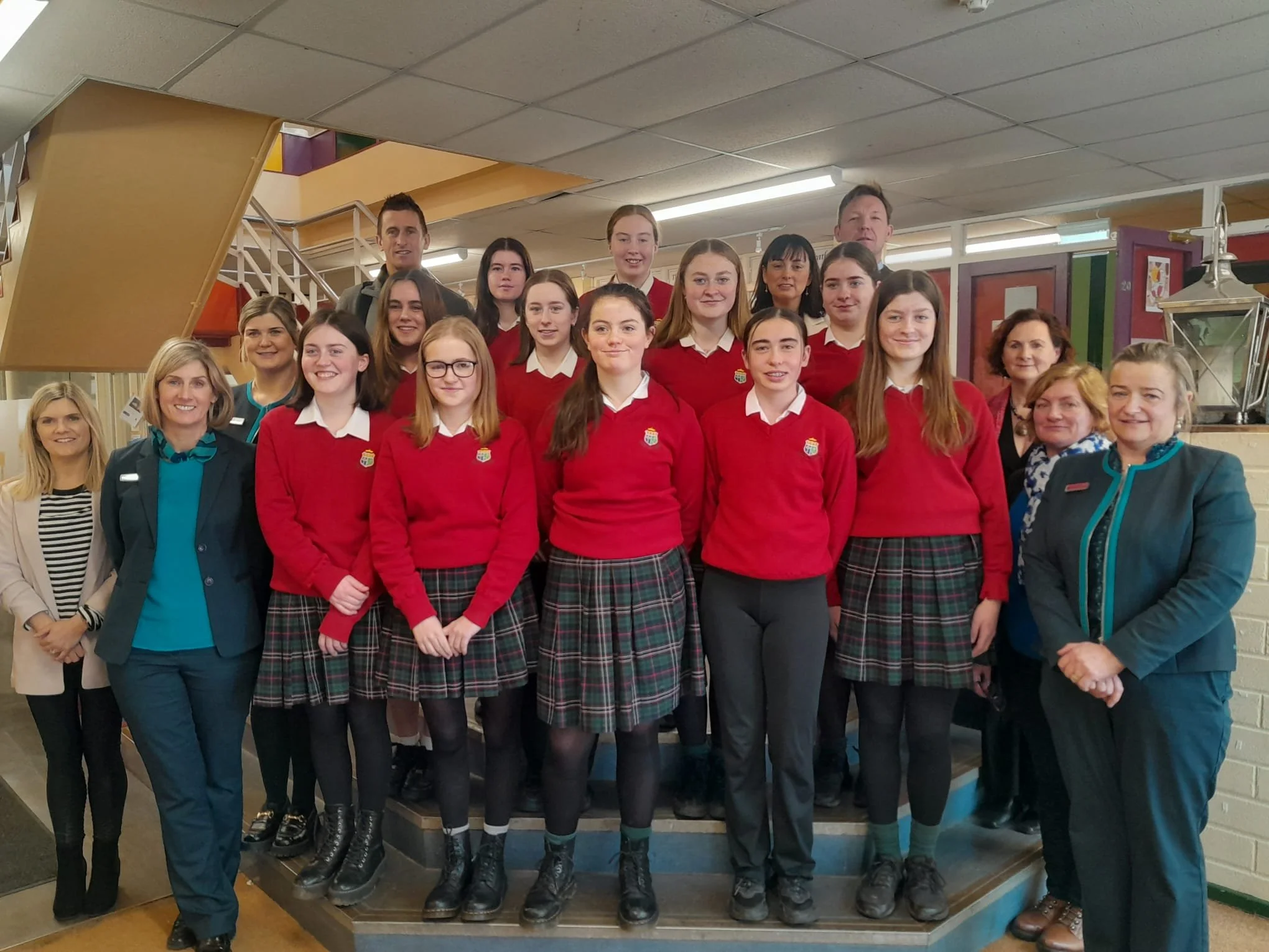 Opening of the school bank with Rob Heffernan 