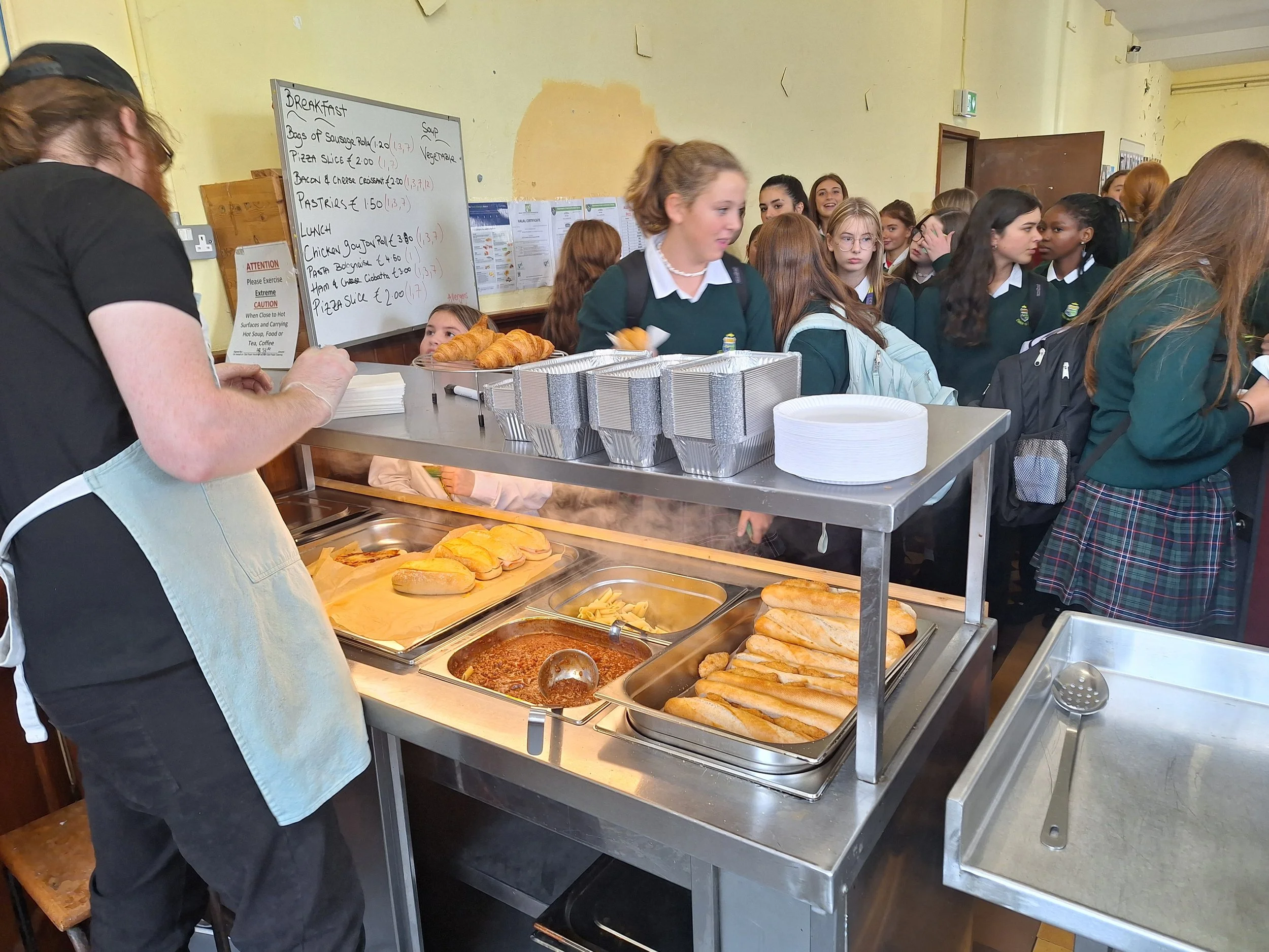 School Canteen in full swing!