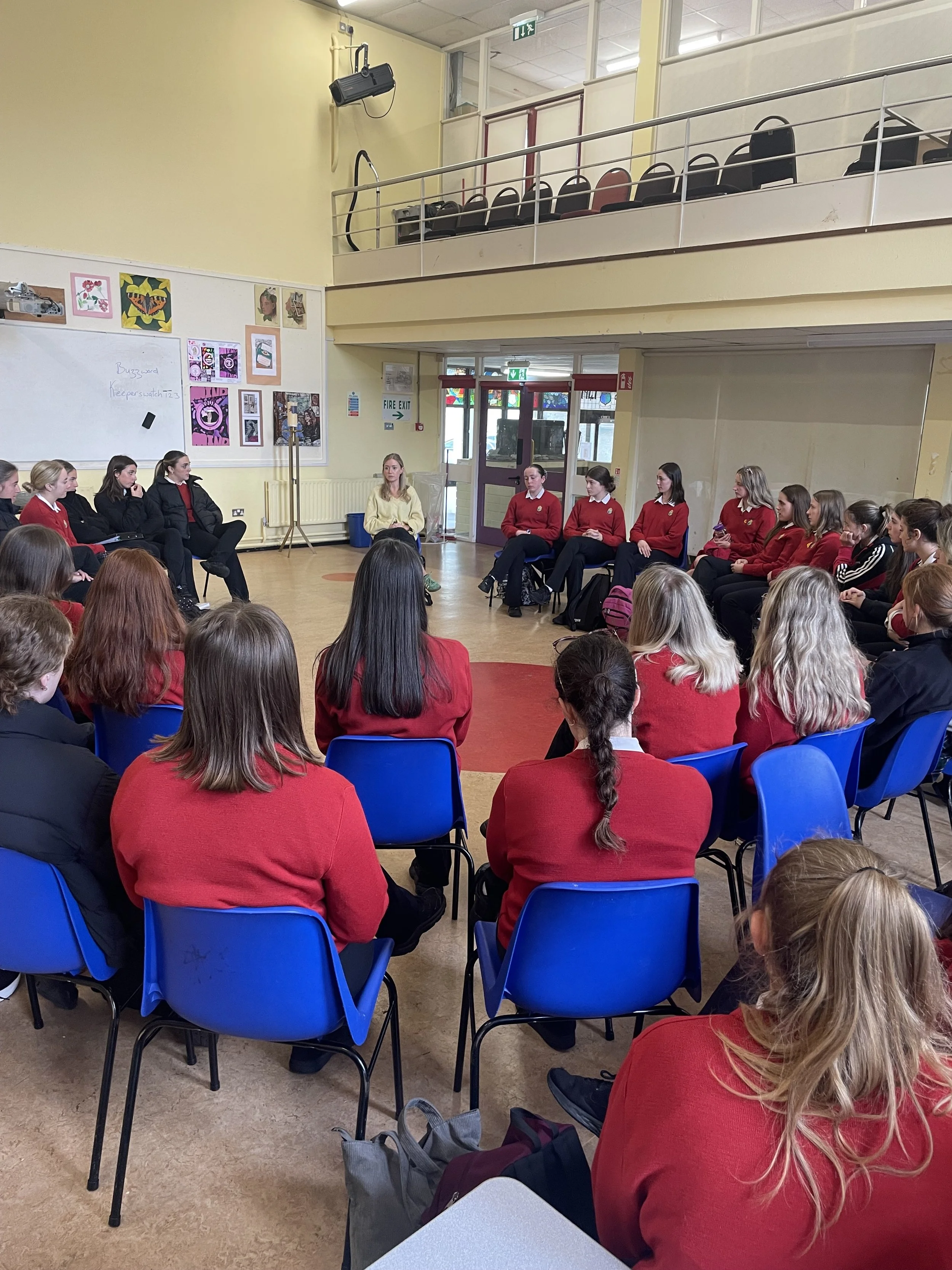 OT presentation to senior students