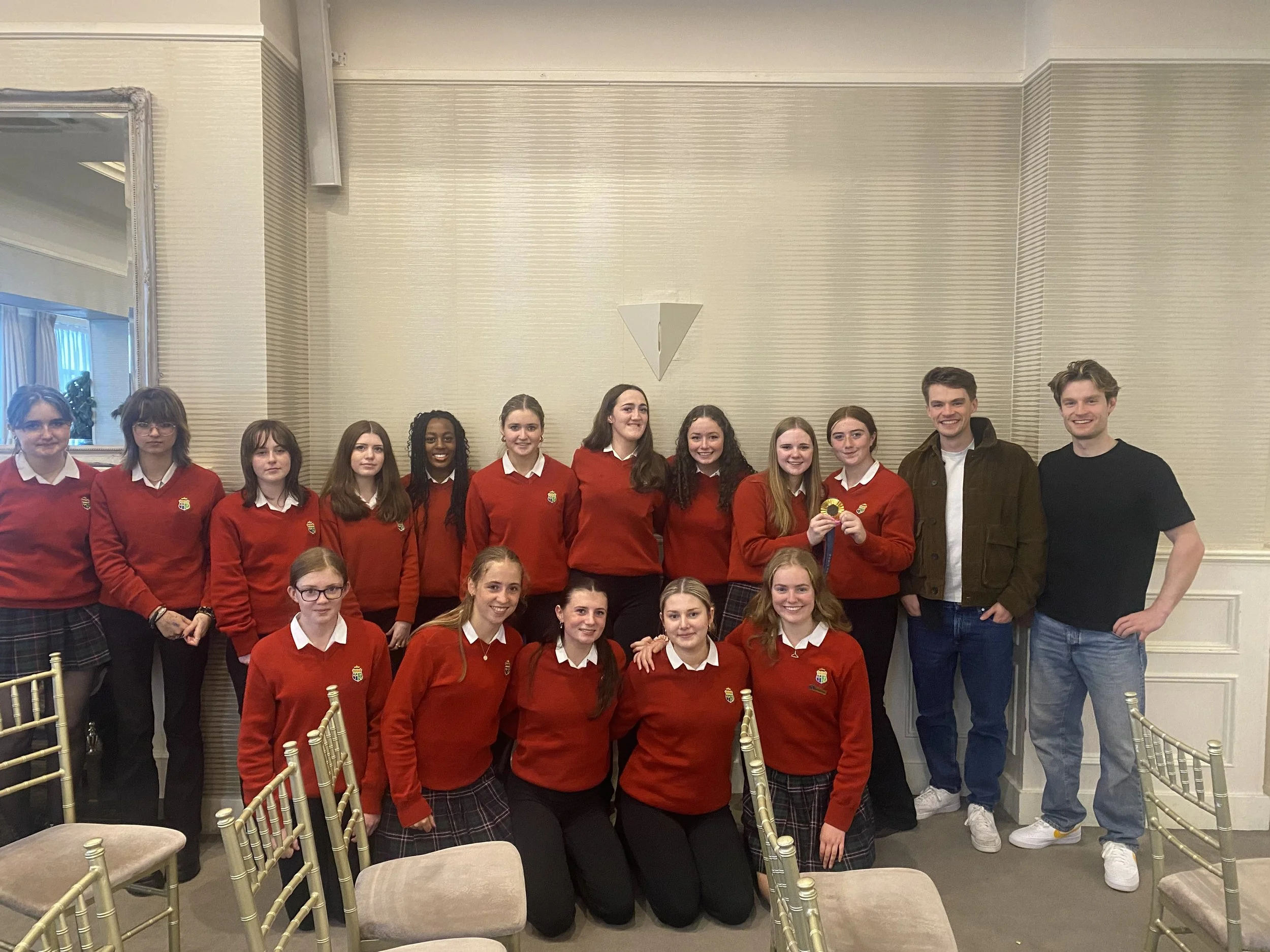 TY Mini company students attend conference at the Celtic Ross