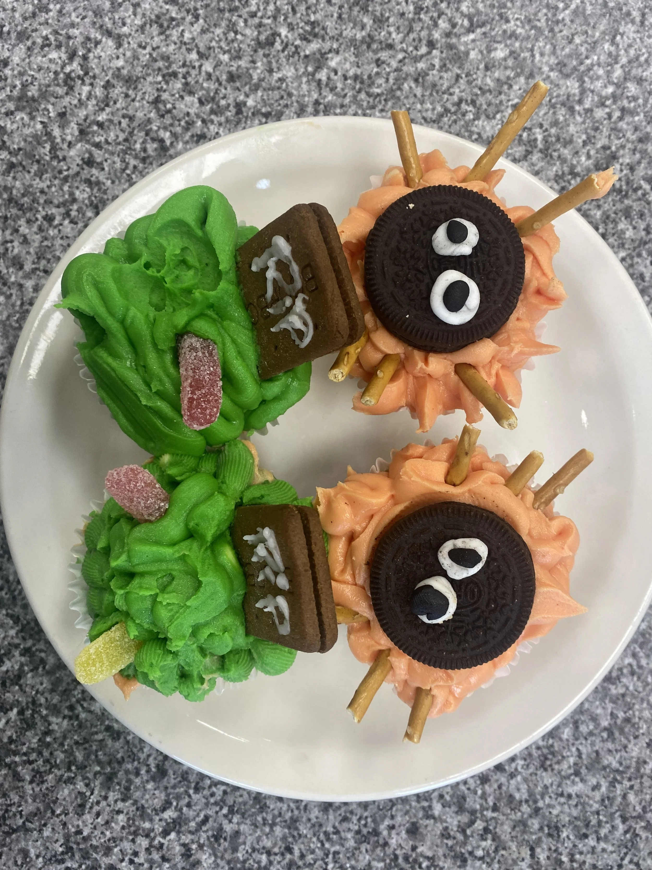 Cup Cakes all around in the Food studies Laboratory