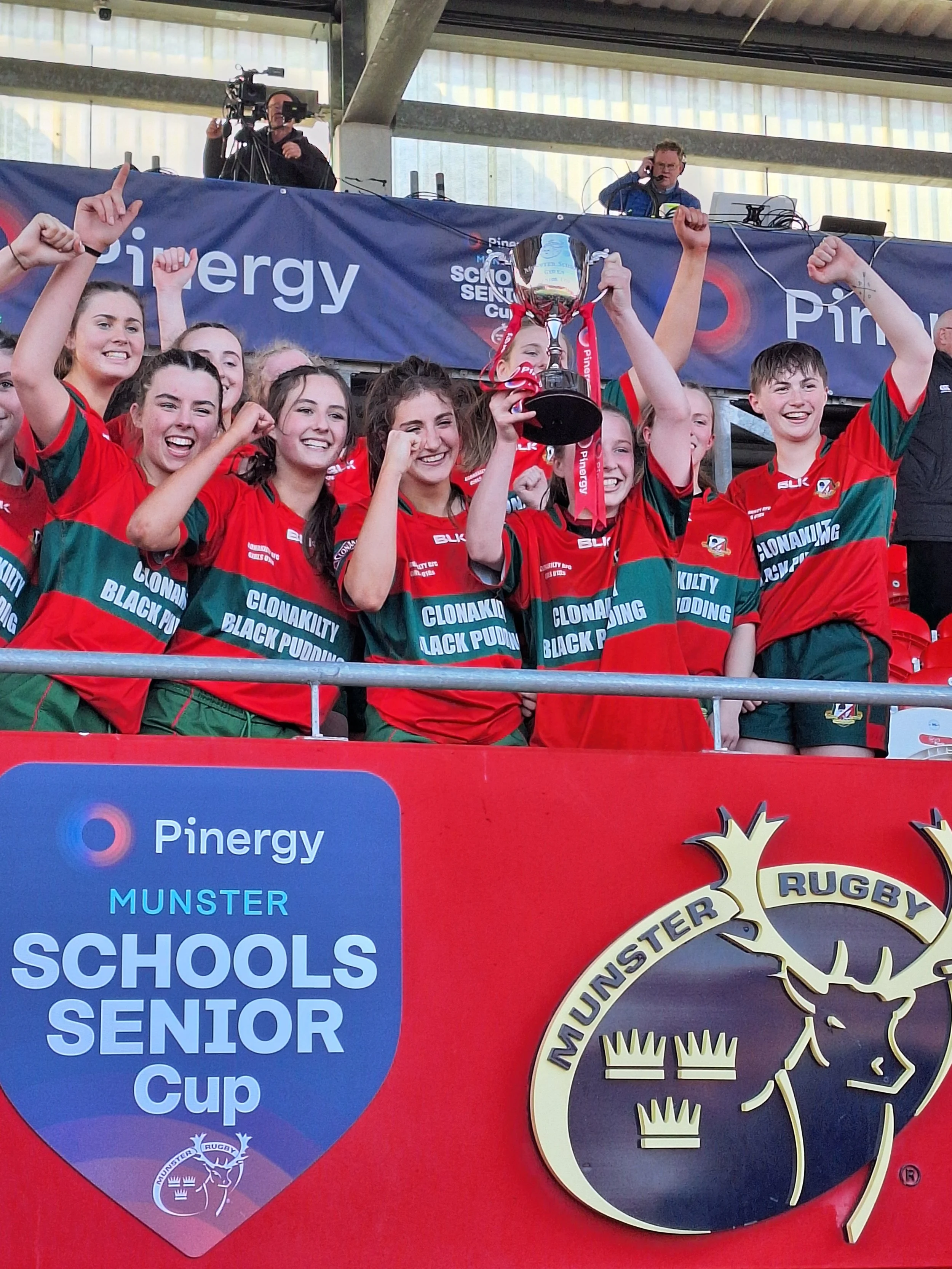 SHSS students complete the "Double, Double" in Munster Rugby deciders