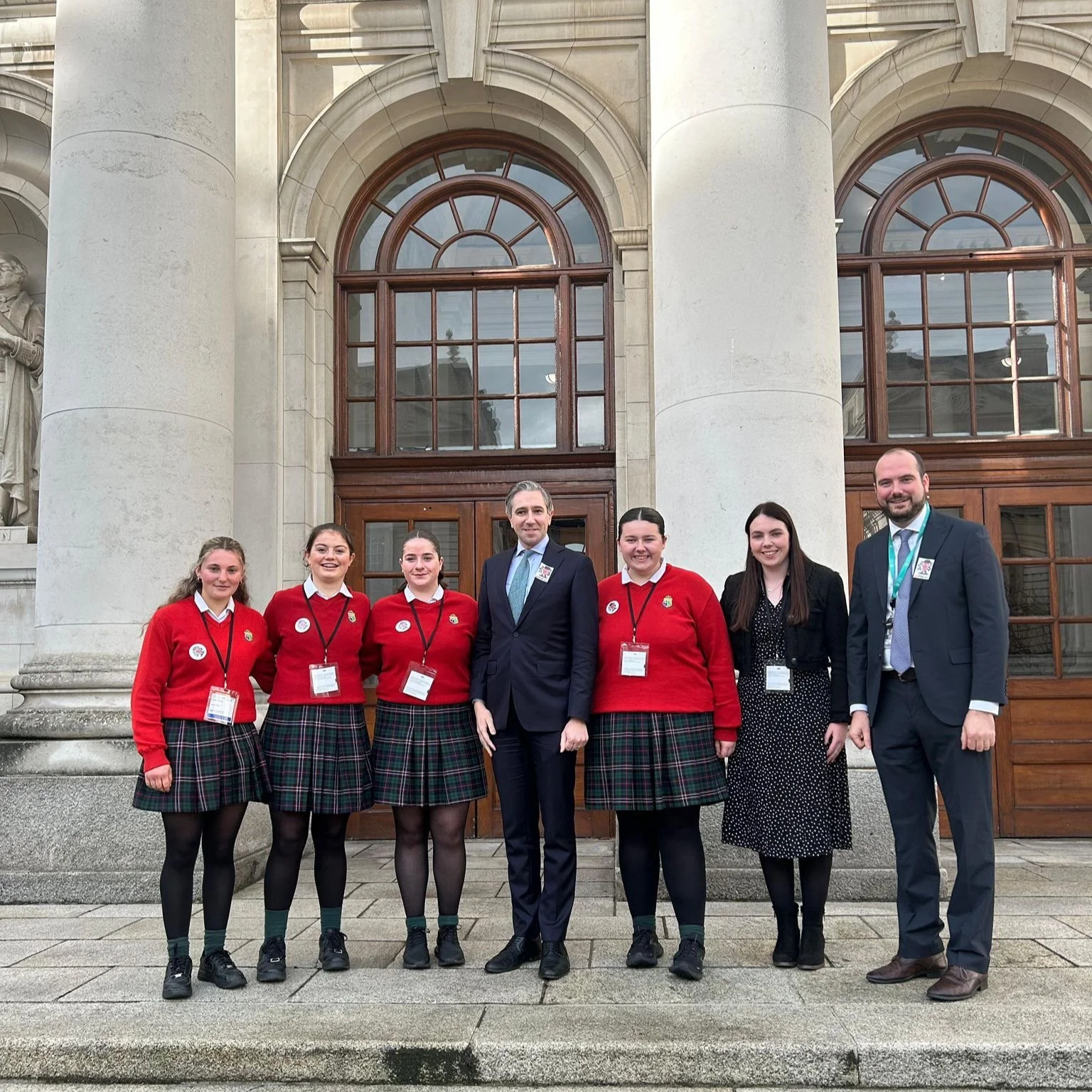 Angus Advocates Present Their Project at Dáil Éireann
