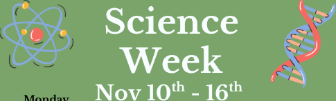 Science Week at SHSS | November 10th – 16th