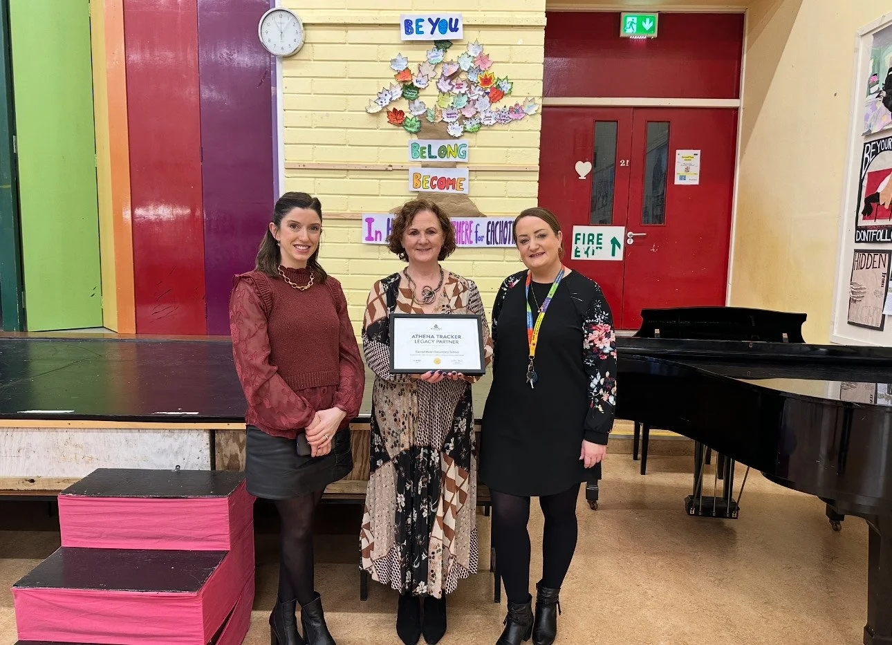 Celebrating 5 Years with Athena: School Receives Recognition Certificate