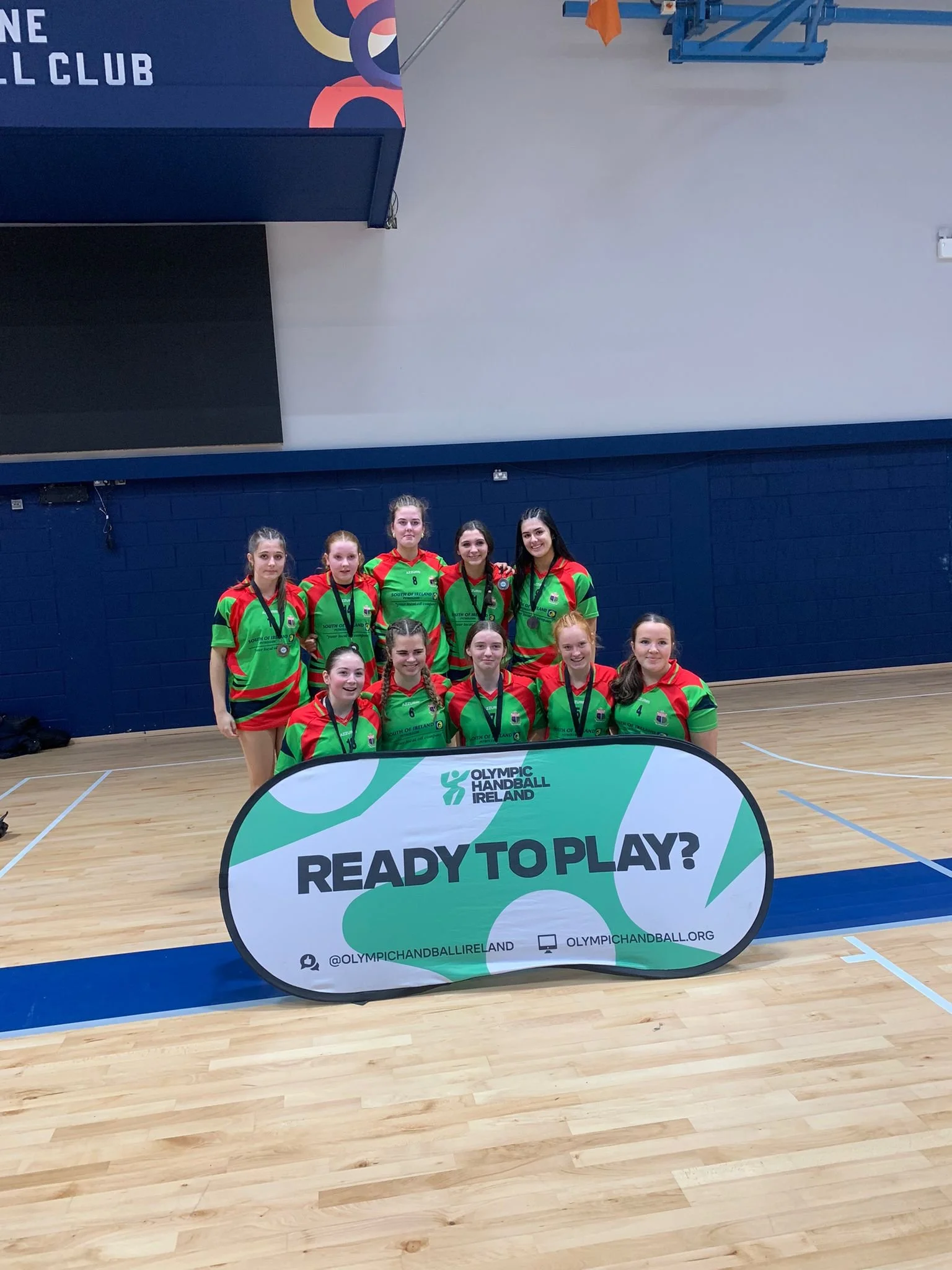 Huge well done to our Junior and Senior Olympic Handball teams ...