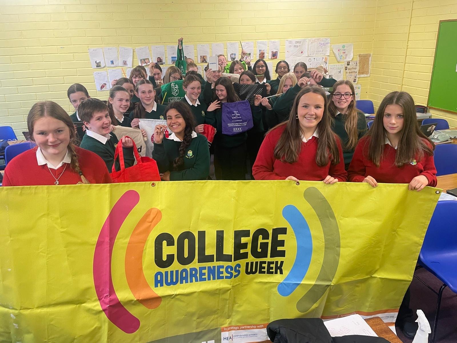 College Awareness Week at Sacred Heart Secondary School