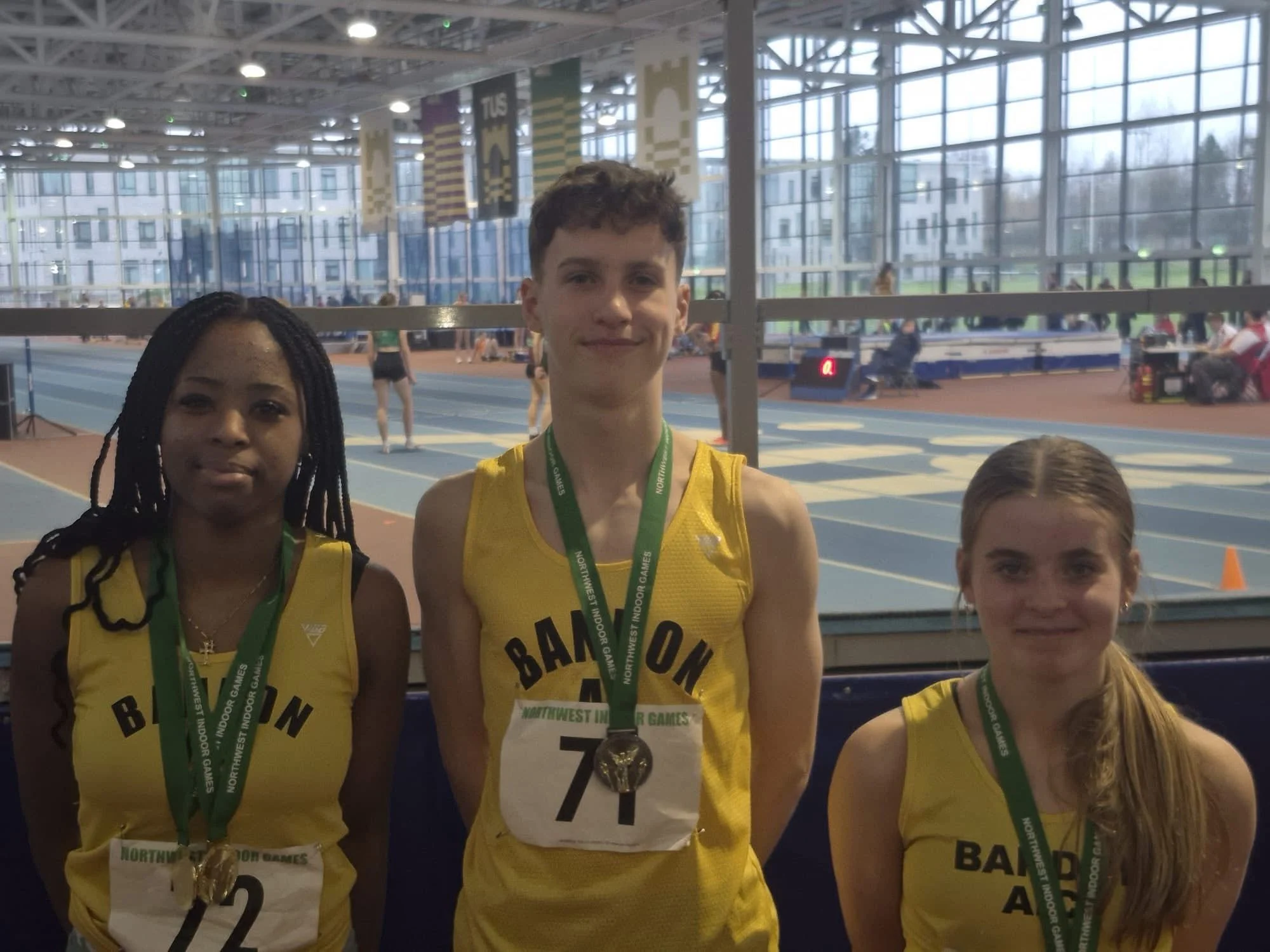 Golden Run for Cara Daly in GU14 60m Sprint