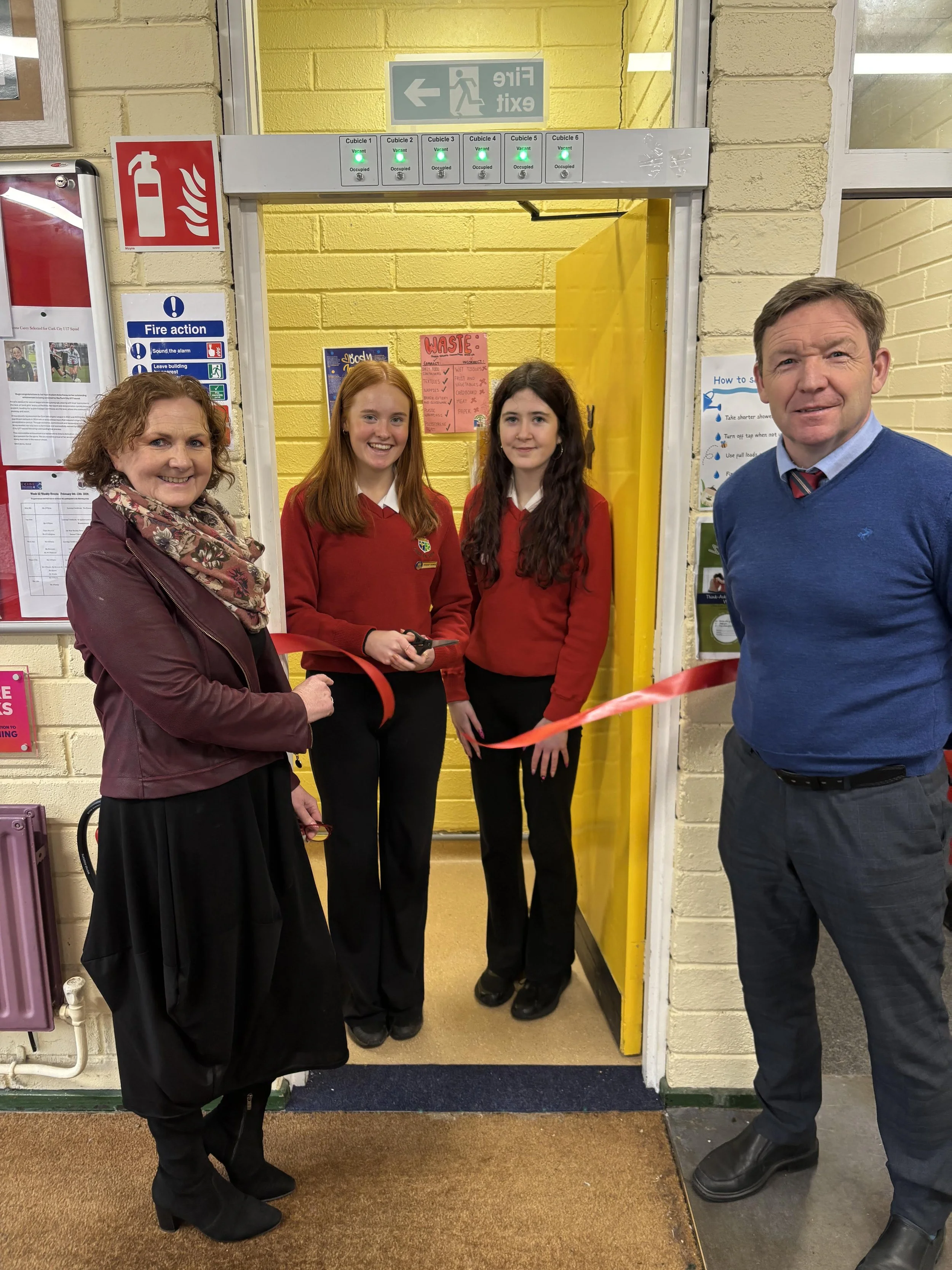 Refurbished Student toilets